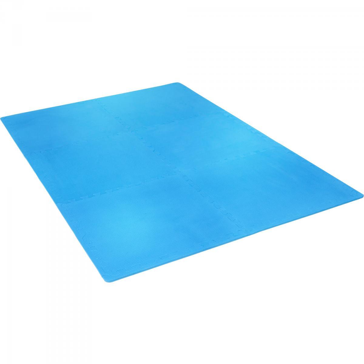 Vloermatten - Beschermingsmatten - 6 matten + 12 eindstukken - Puzzel mat - 5/7
