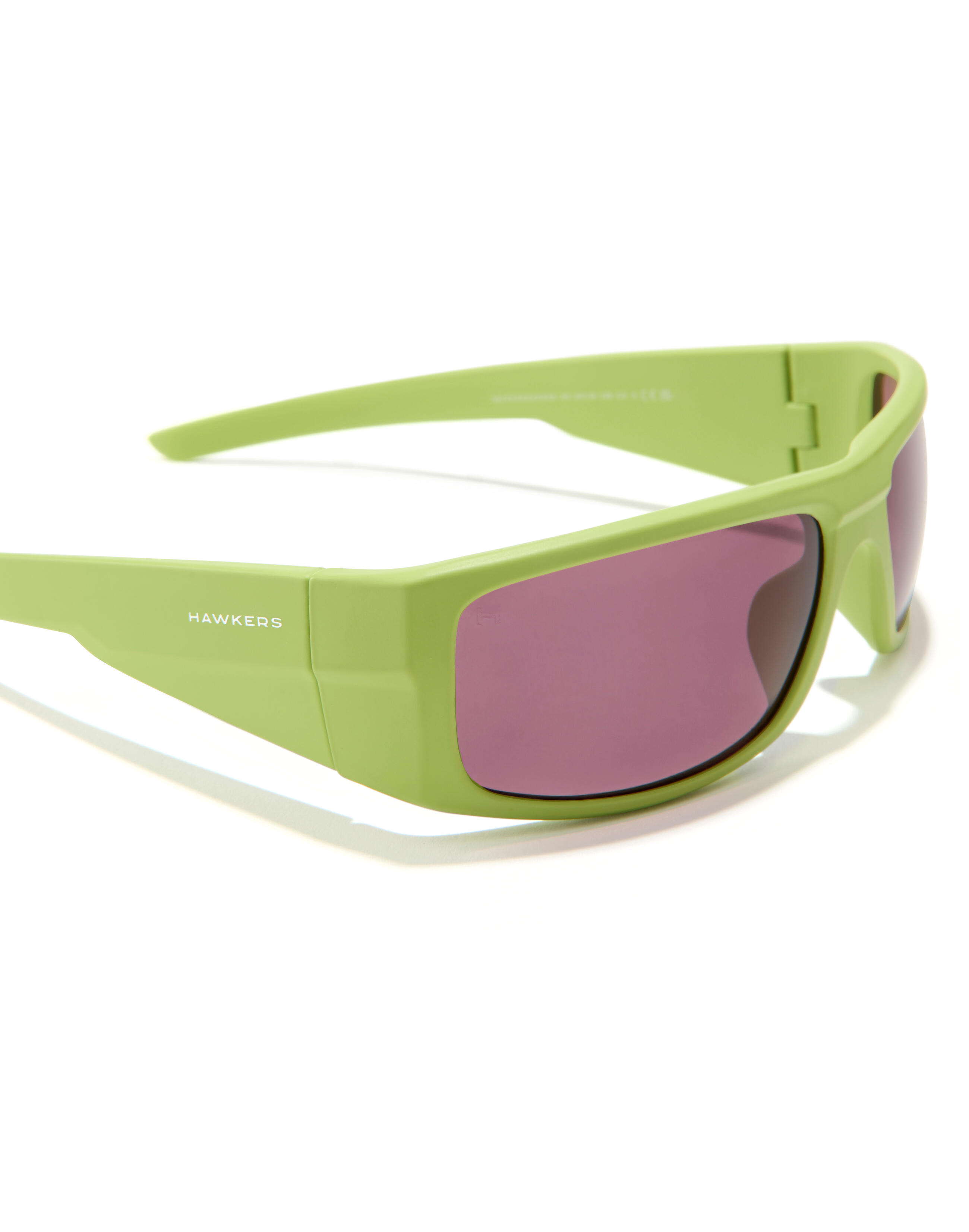 HAWKERS - Óculos de Sol para Homem e Mulher THUNDER LIME GREEN OLIVE 5/8