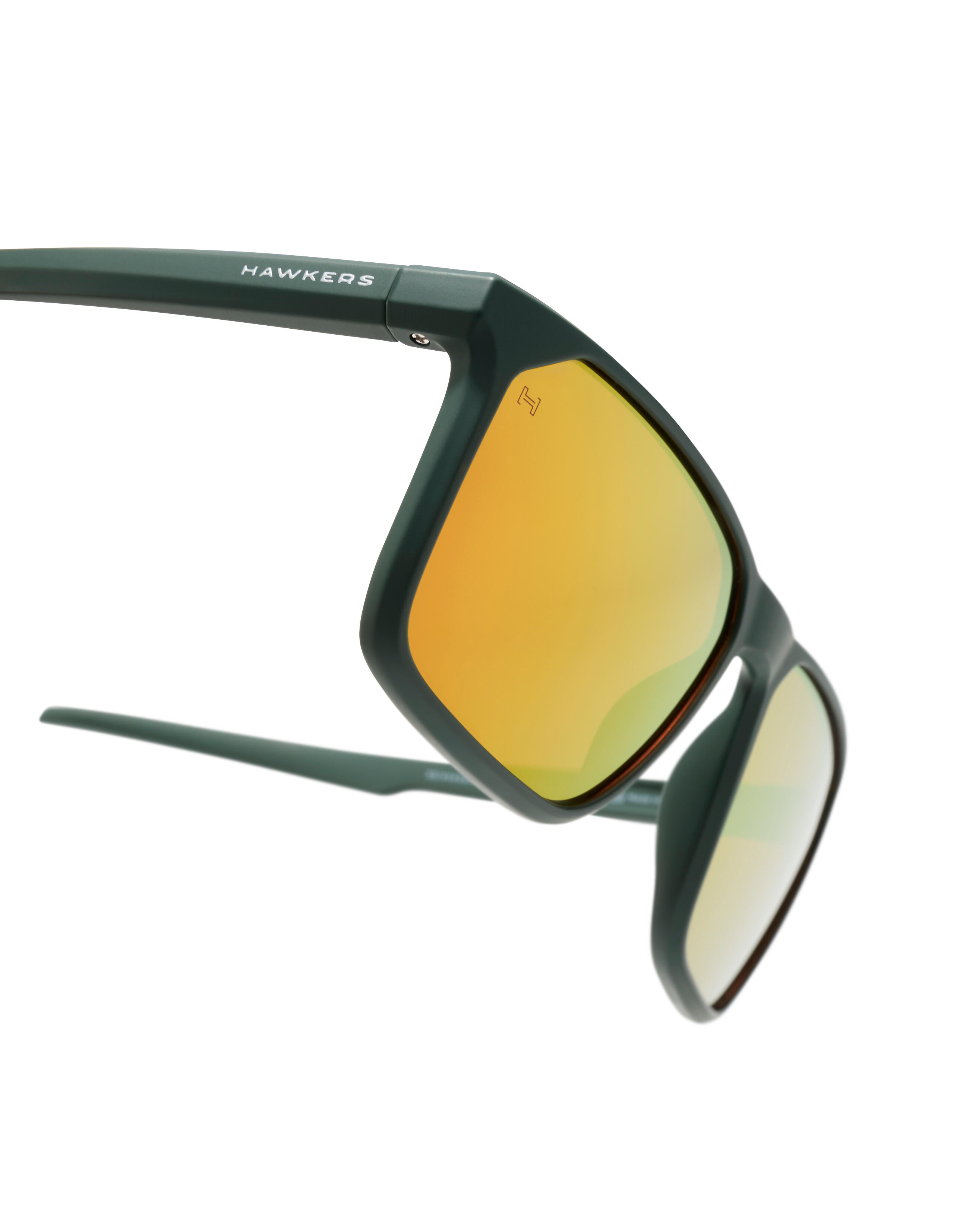HAWKERS - Lunettes de soleil pour hommes femmes HORIZON POLARIZED GREEN DAYLIGHT 3/8
