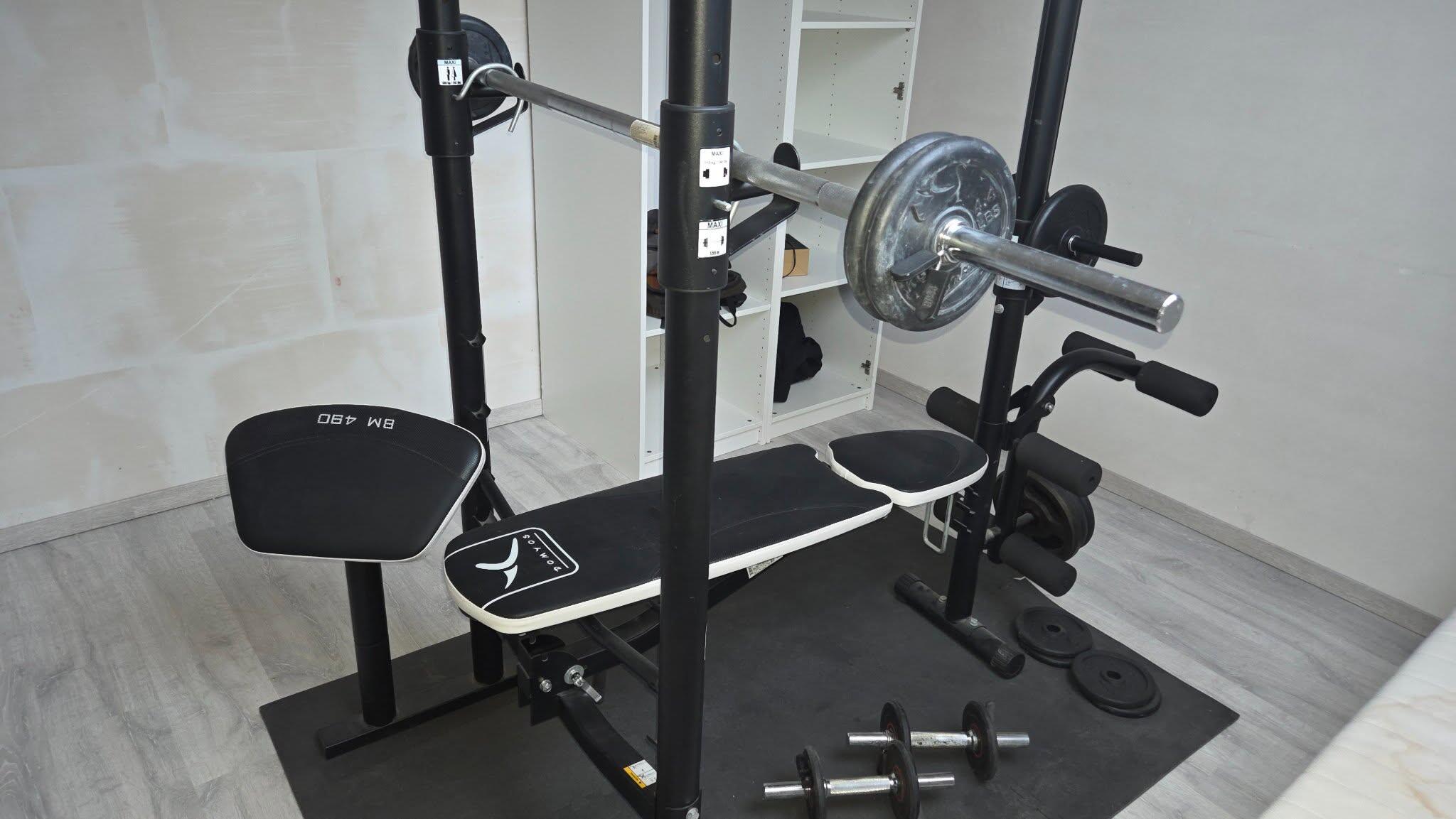 Tussen Particulieren - Domyos BM-490 fitnessbank, compleet 7/7
