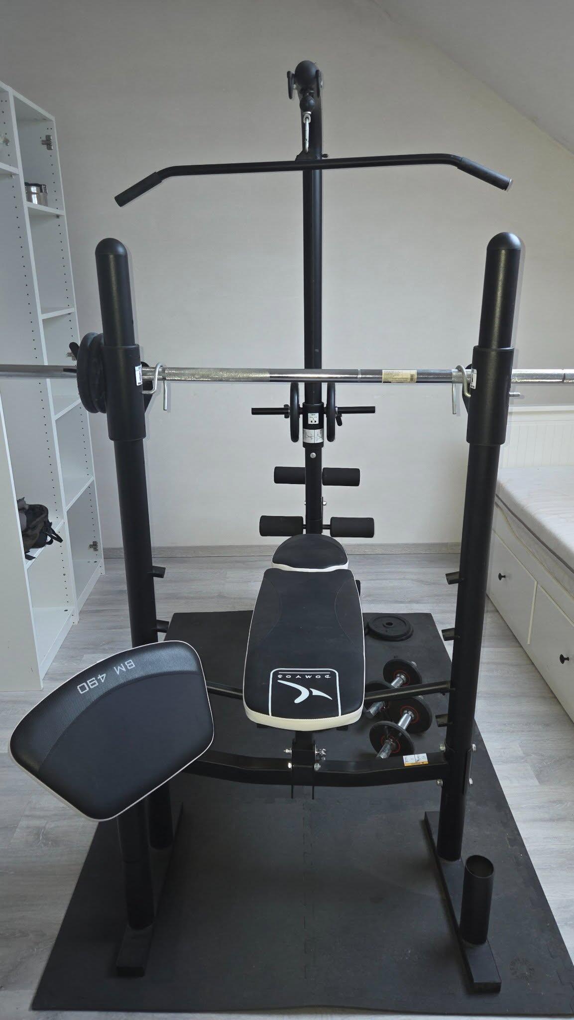 Tussen Particulieren - Domyos BM-490 fitnessbank, compleet 3/7