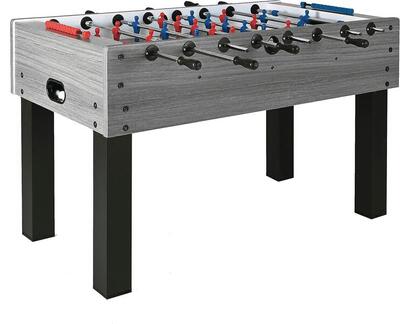 [F100GRRLNO] Calciobalilla in rovere Grigio con Aste Rientranti