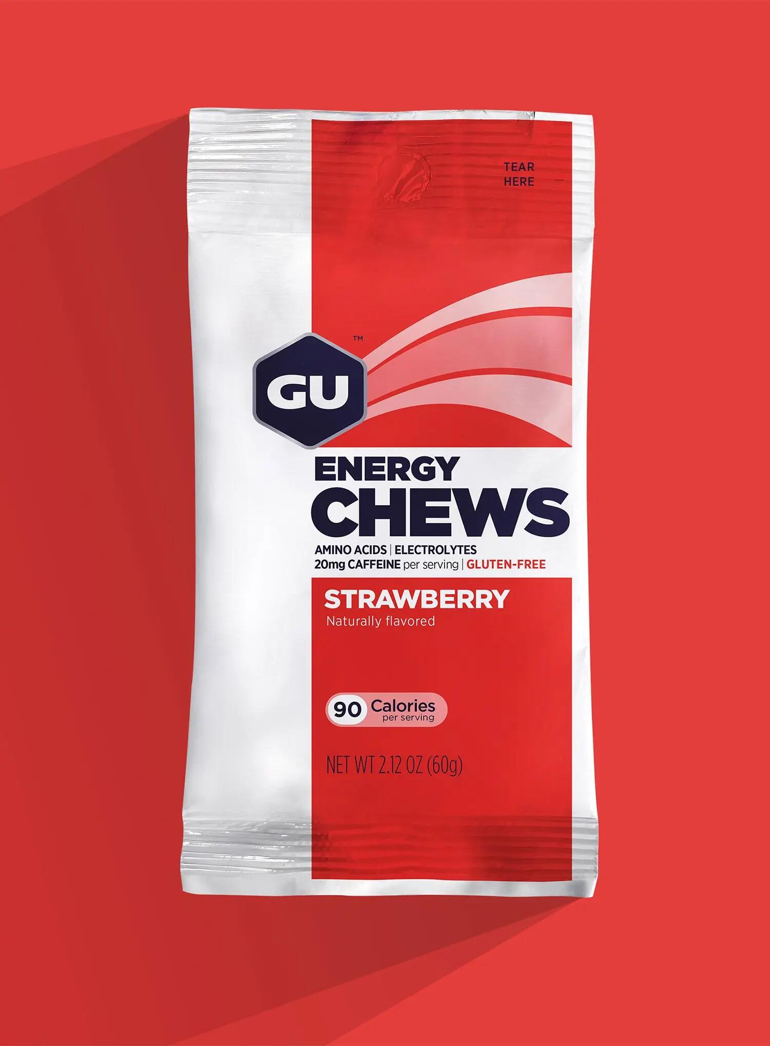Żelki energetyczne GU Energy Chews Strawberry 4/6