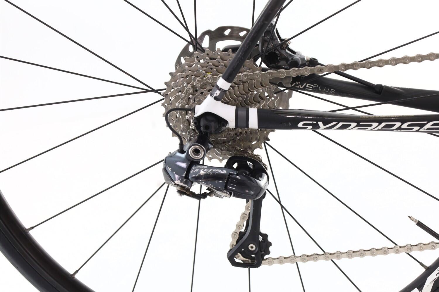 Segunda Vida · Bicicleta estrada ·  Synapse Di2 11V · Muito bom estado 3/8