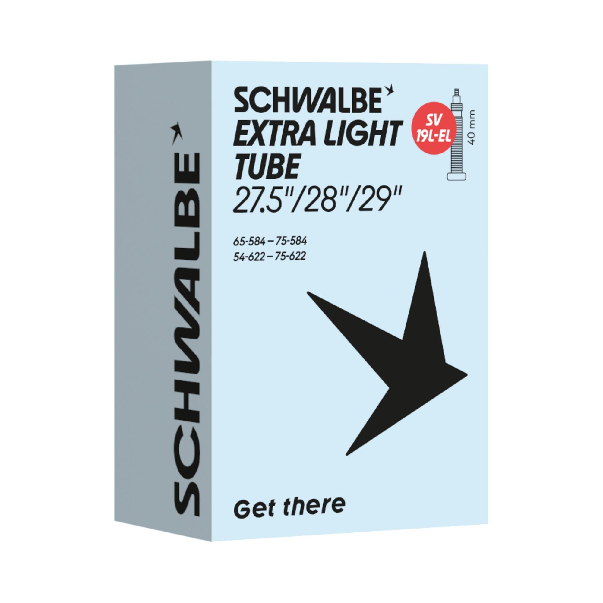 Camera d'aria della valvola Presta Schwalbe Extra Light 3/7