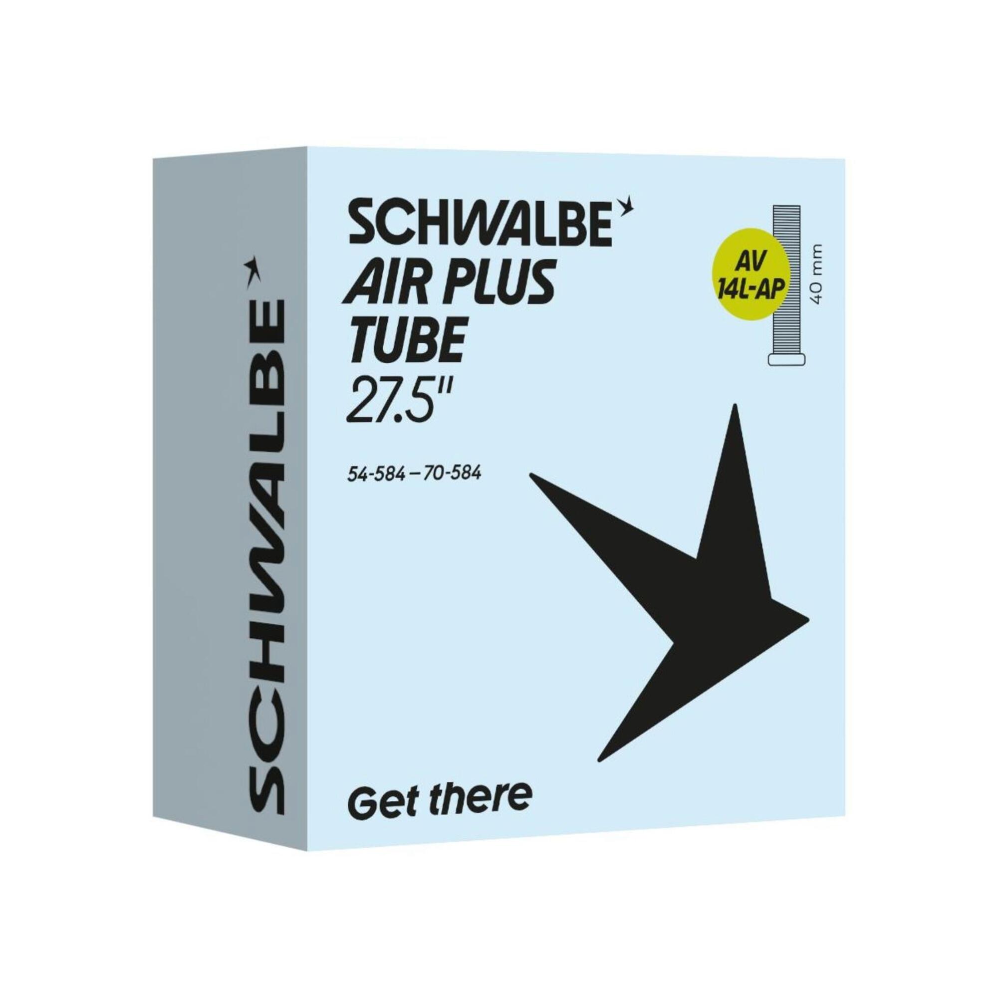 Air Plus Tube (AV21+AP) - 27.5+'' (54/70-584) - Schrader 2/7