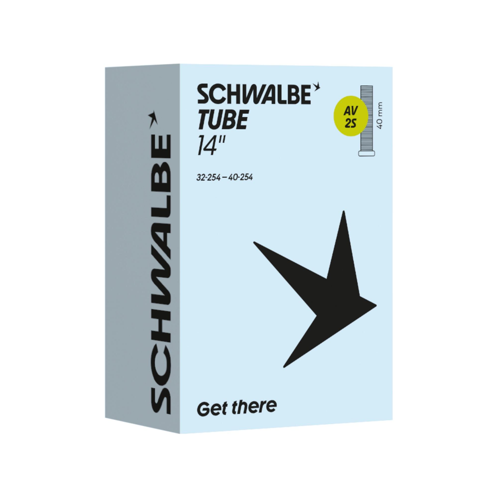 Schwalbe Schlauch AV2S 40 mm (14") 32/40-254 Modell 2026 2/7