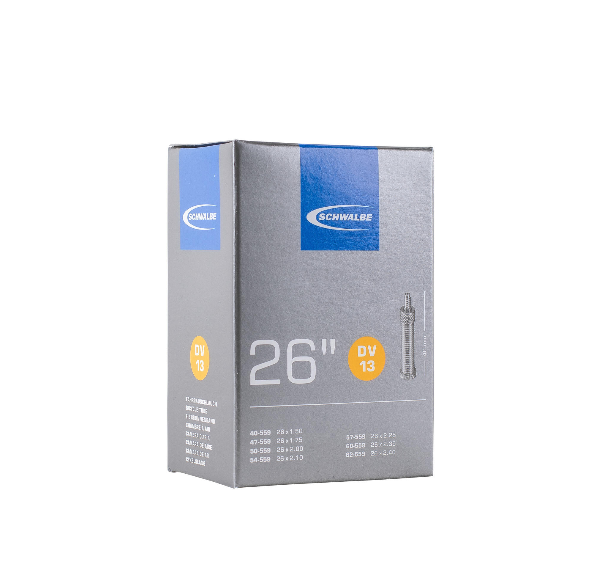 Schwalbe Schlauch DV13 40mm (26") 40/62-559 3/7