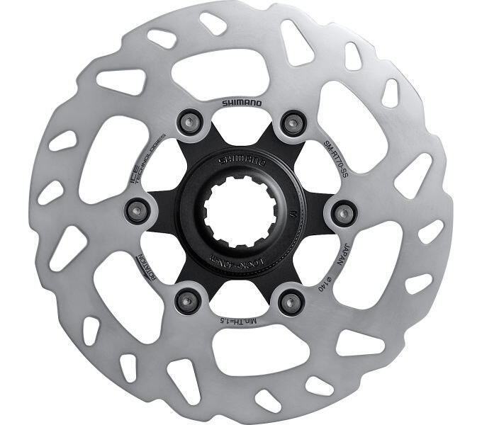 Disque de Frein Shimano Deore SLX SM-RT70 CenterLock Noir 7/7