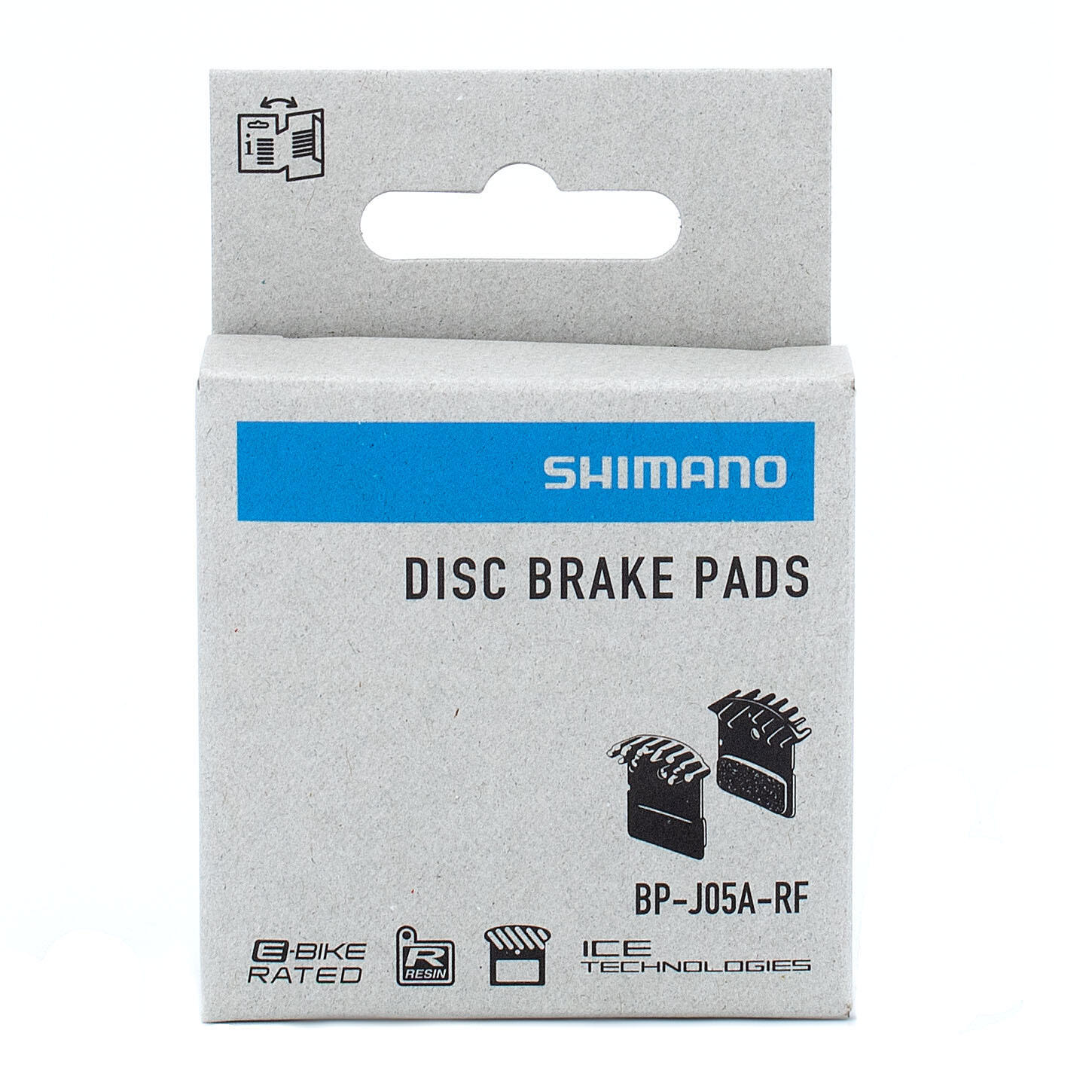 SHIMANO Scheibenbremsbeläge J05A-RF mit Kühlrippen 3/7
