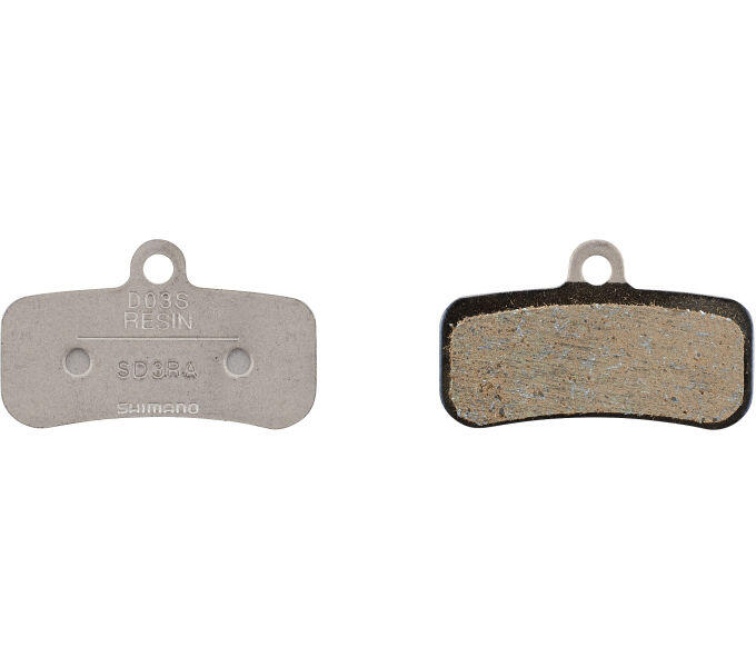 Coppia di Pastiglie Shimano in resina D03S-RX 3/7