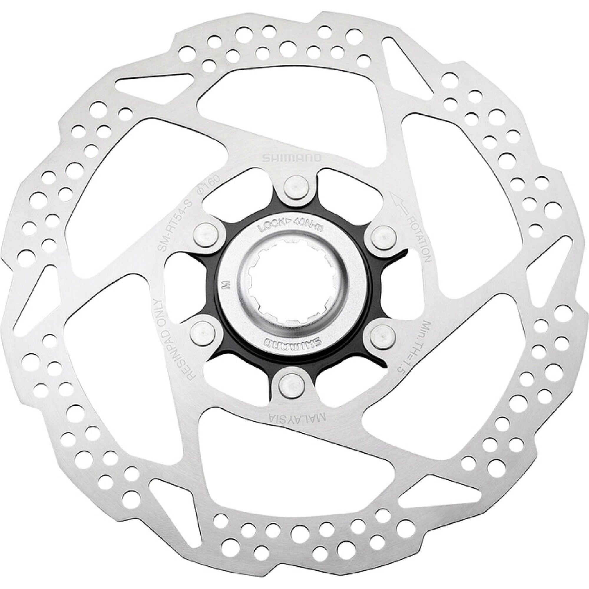 Shimano Bremsscheibe SM-RT54 160mm Centerlock Innenverzahnung 4/7