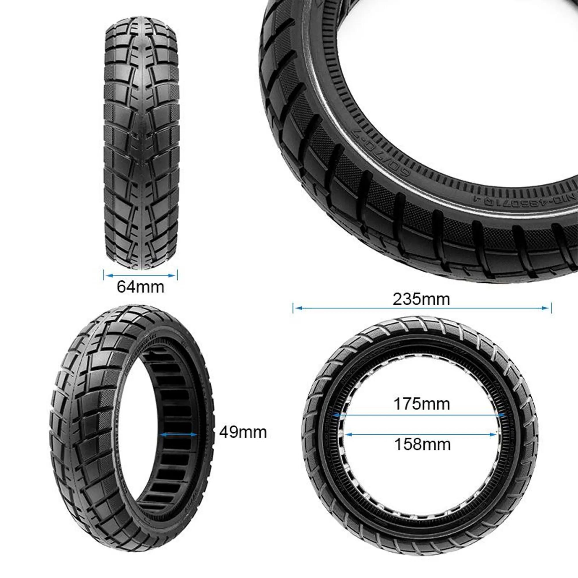 Rueda maciza ultraligera offroad 60/70-7/B50 - linea negra [Ewheel] 2/5