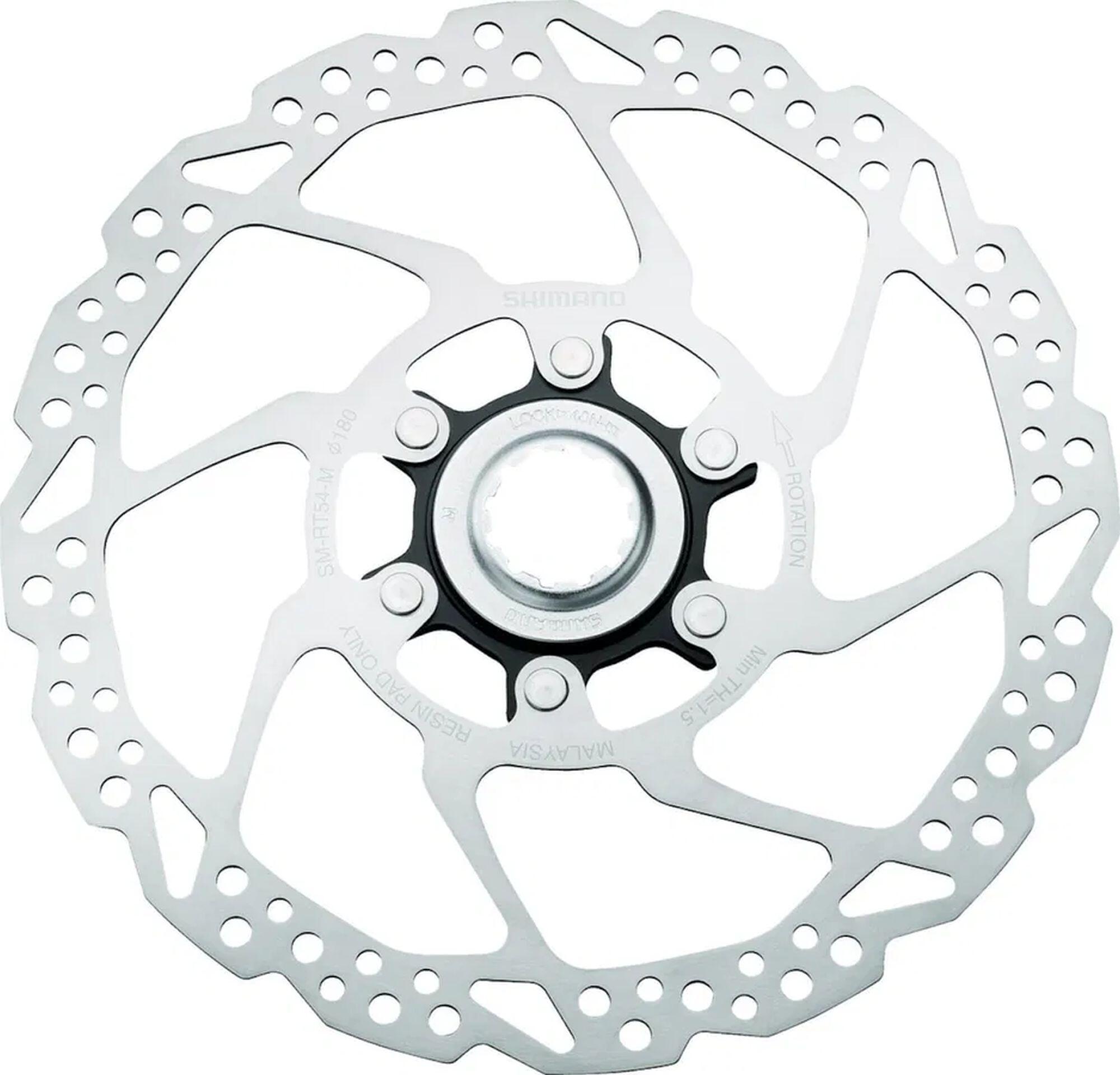 Shimano SM-RT54 Rotor de freno de disco con bloqueo central (dentado interno) 4/7