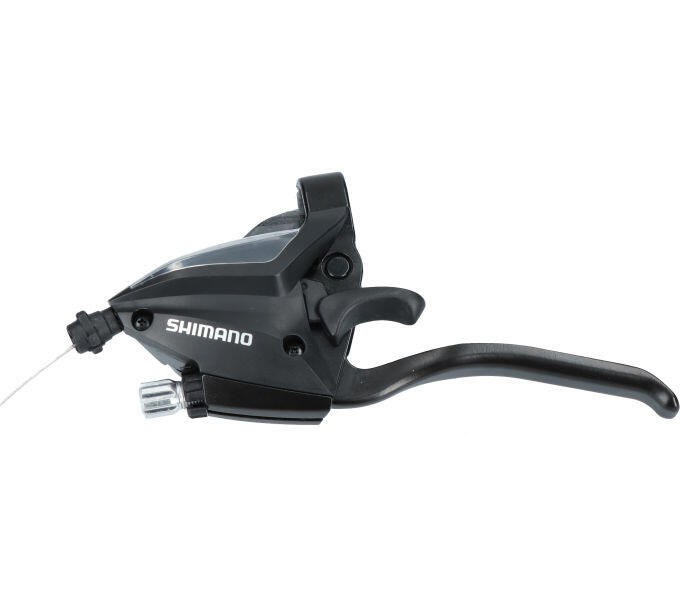 SHIMANO Schalt-/Bremshebel ST-EF500 3-fach Links Schwarz 4 Finger - für V-Bra... 6/7