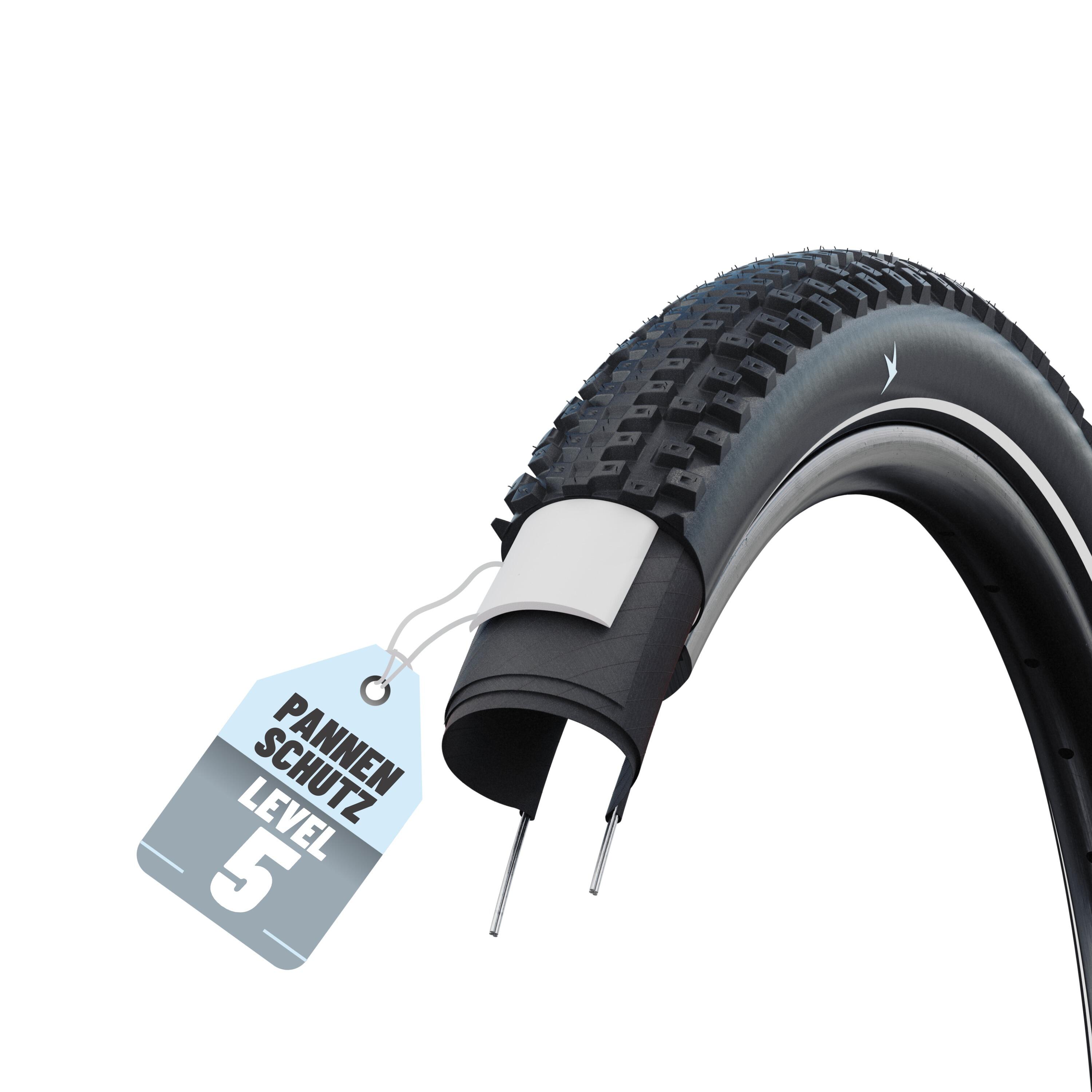 CUBIERTA SCHWALBE ADVANCER HYBRID 29x2.10 RIG.NEGRO REF 5/7