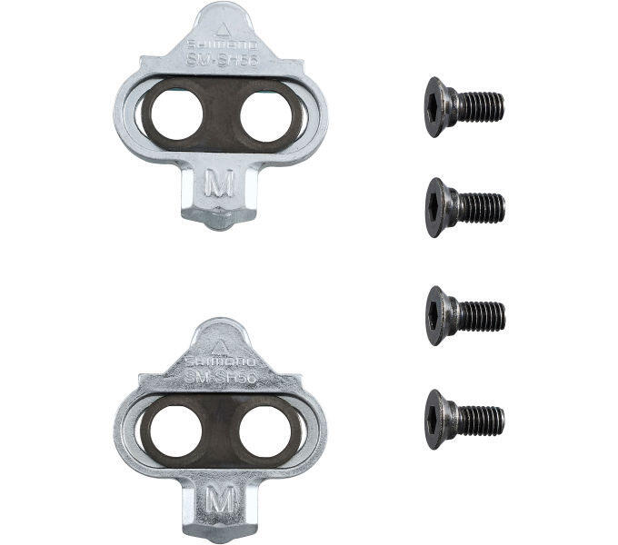 Shimano Pedaladapter  SPD SM-SH56 Cleats 2-Loch Montage 4/7