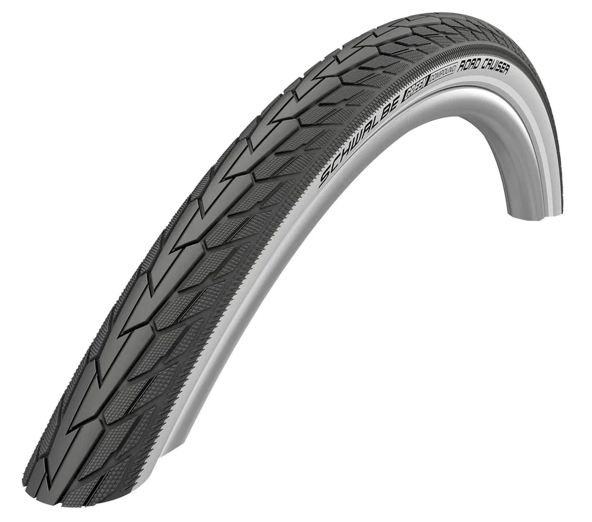 SCHWALBE Pneu Extérieur Road Cruiser 26 X 1.75 Noir/Blanc 5/7