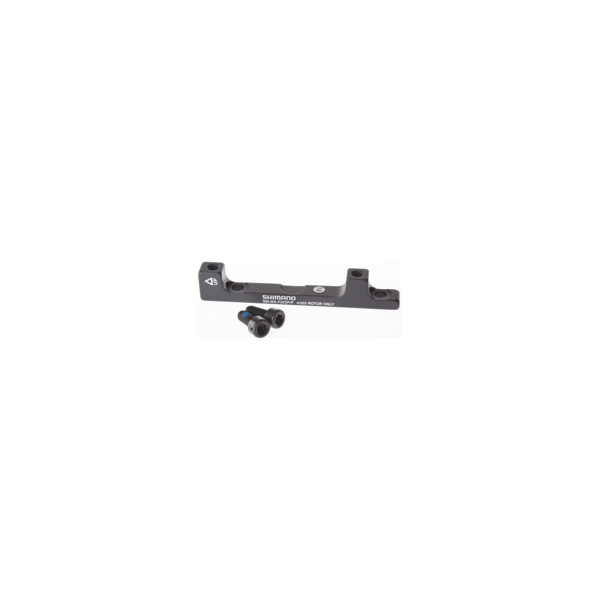 Adaptor frână față Shimano SM-MA-F203P/P cu 2 șuruburi.