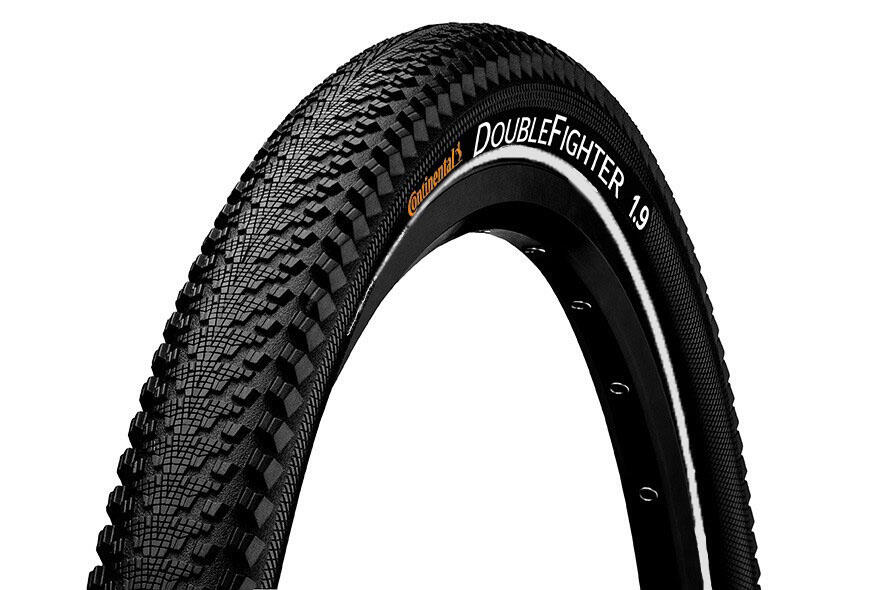 Continental Reifen Double Fighter III Schwarz Reflex 26 x 1,90 (50-559) 6/7