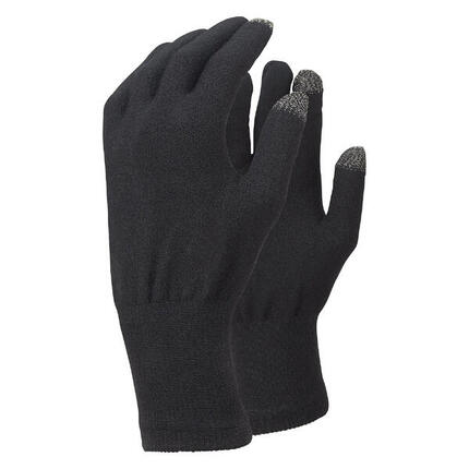 Trekmates - Gants légers en mérinos pour hommes et femmes avec tactile