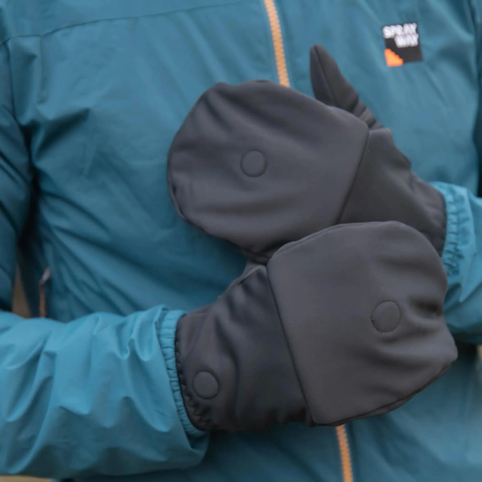 Trekmates - Guanti Convertibili Windproof Rigg per Uomo e Donna 5/6