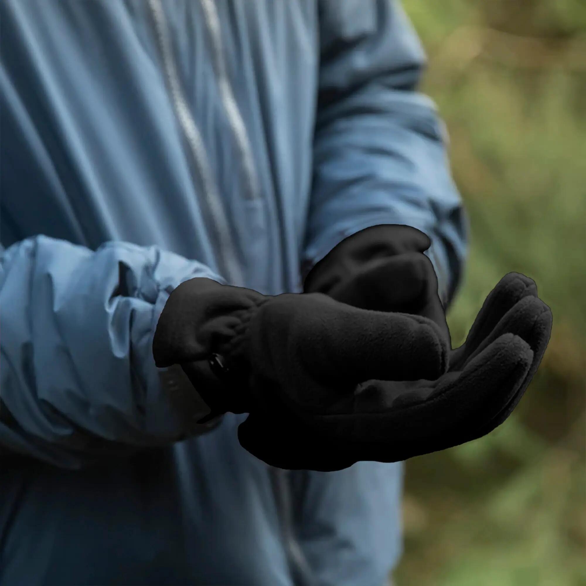 Mens Windproof Fleece Gloves WINDSTOPPER Hiking Lightweight Gloves 4/6
