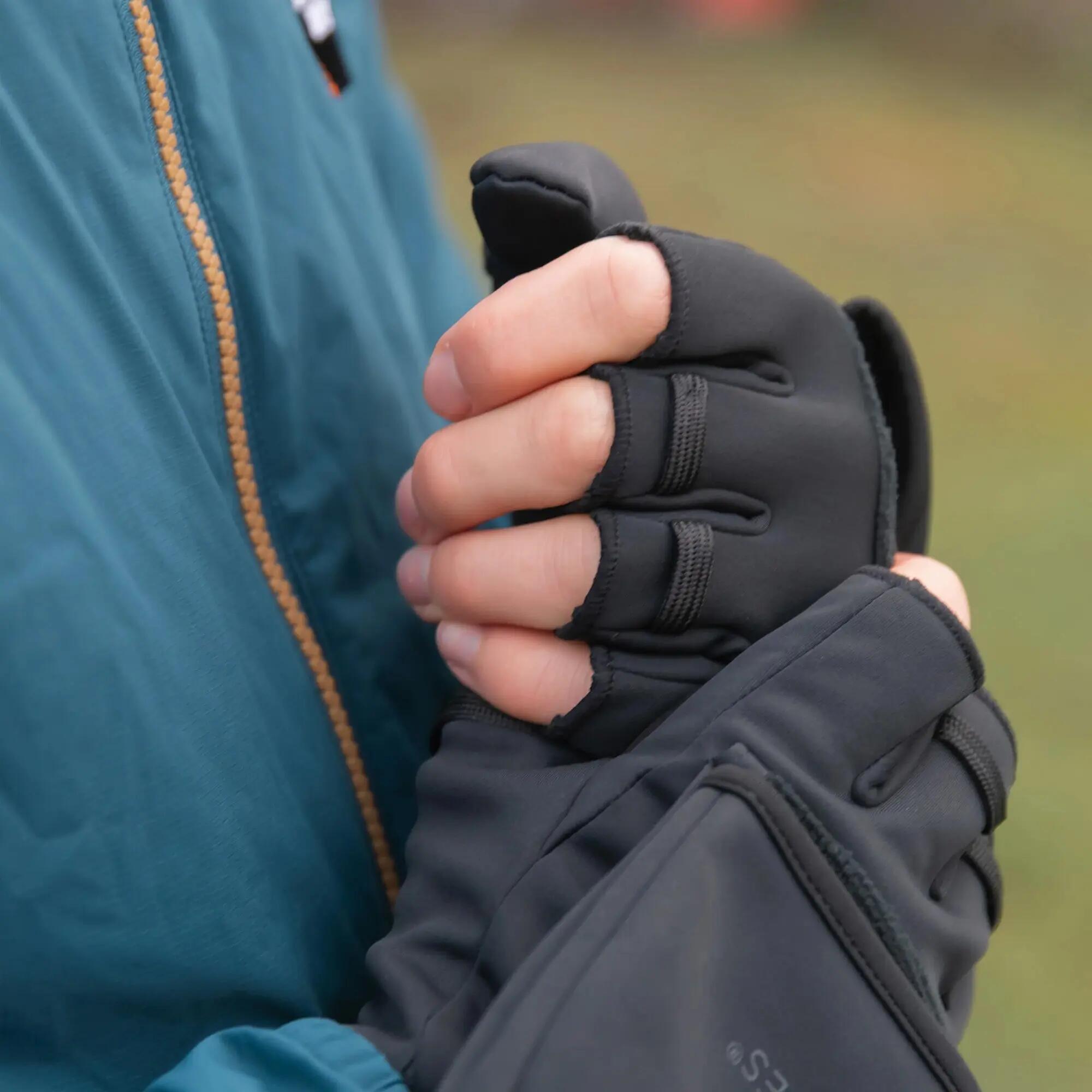 Trekmates - Guanti Convertibili Windproof Rigg per Uomo e Donna 4/6