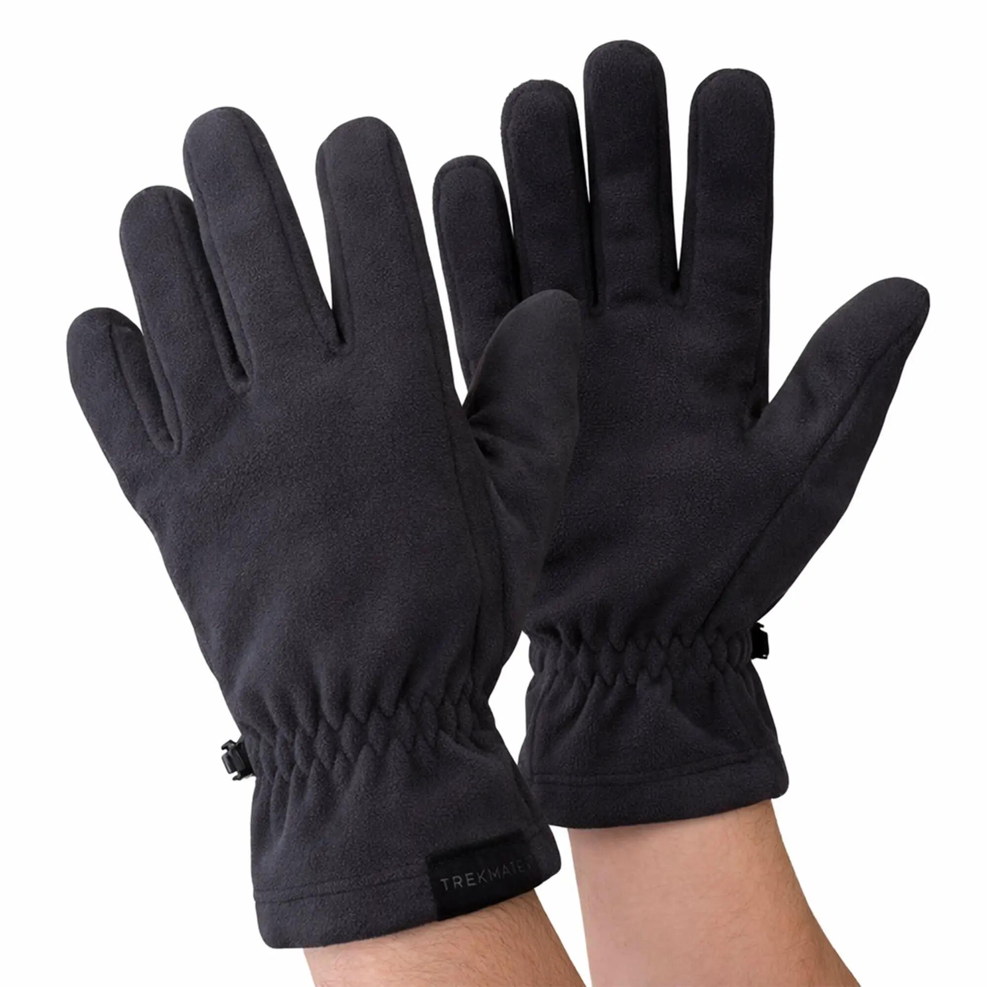 Mens Windproof Fleece Gloves WINDSTOPPER Hiking Lightweight Gloves 2/6
