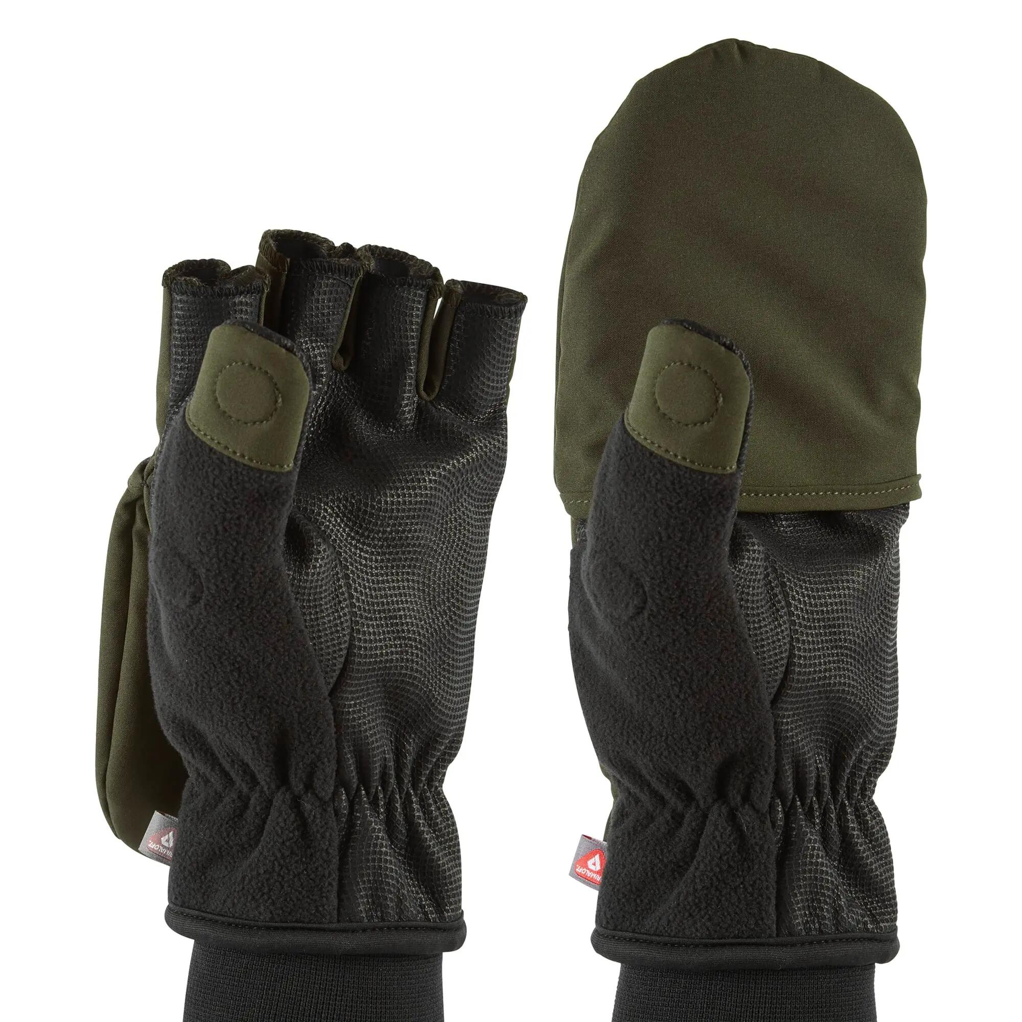 Sealskinz - Guanti antivento convertibili unisex per il freddo 3/5
