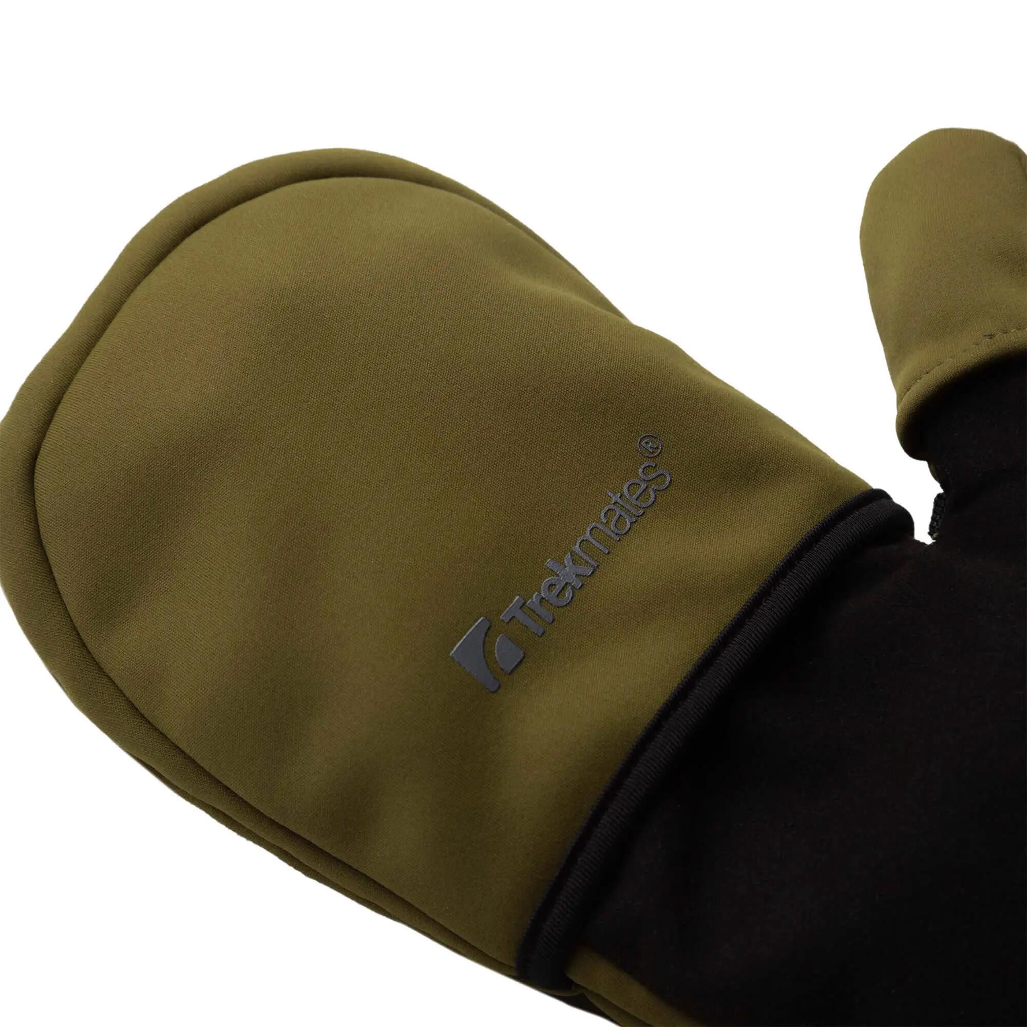 Trekmates - Guanti Convertibili Windproof Rigg per Uomo e Donna 2/6