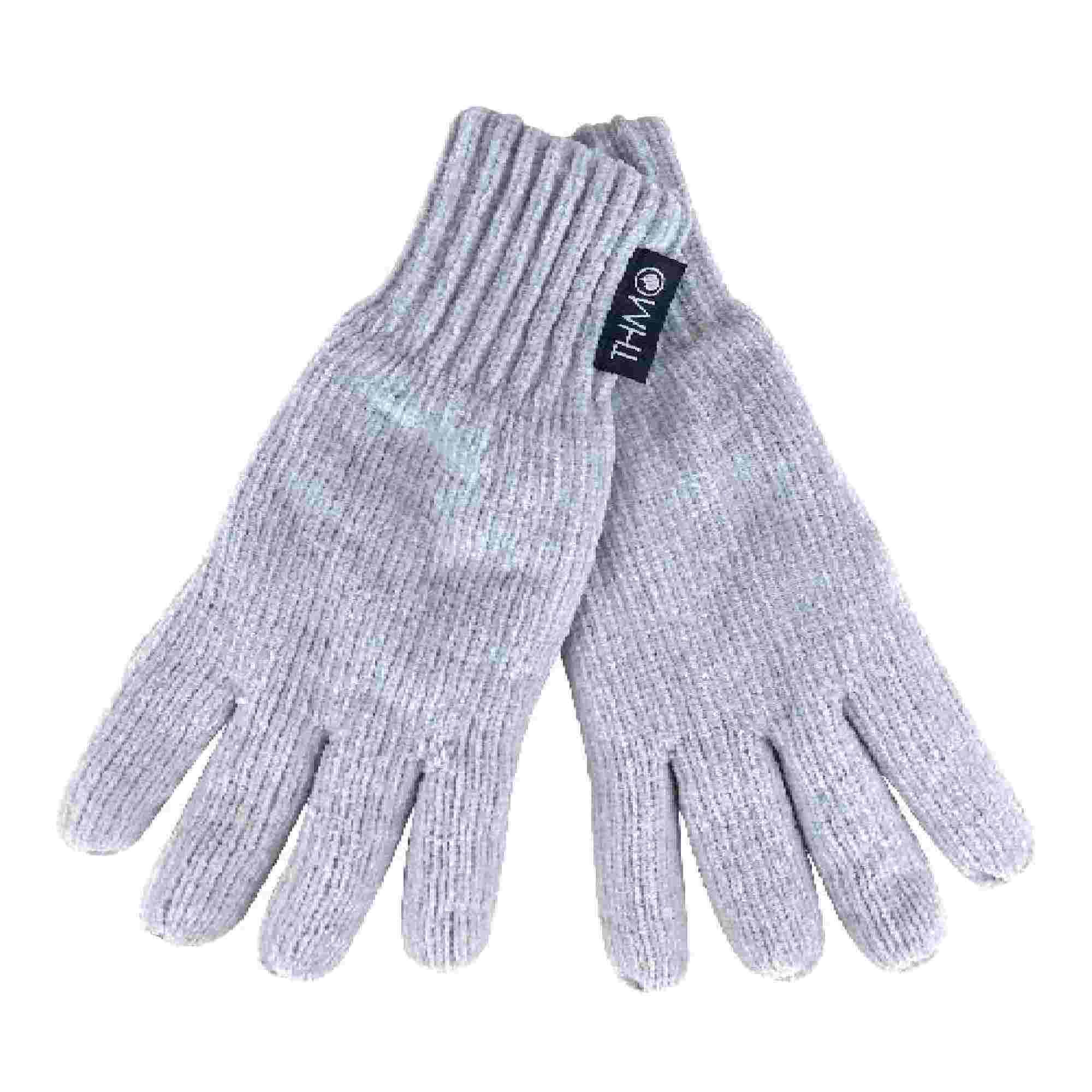 THMO - 1 Paire Femme Gants Chenille Thermiques avec Thinsulate 3M 40g 2/5