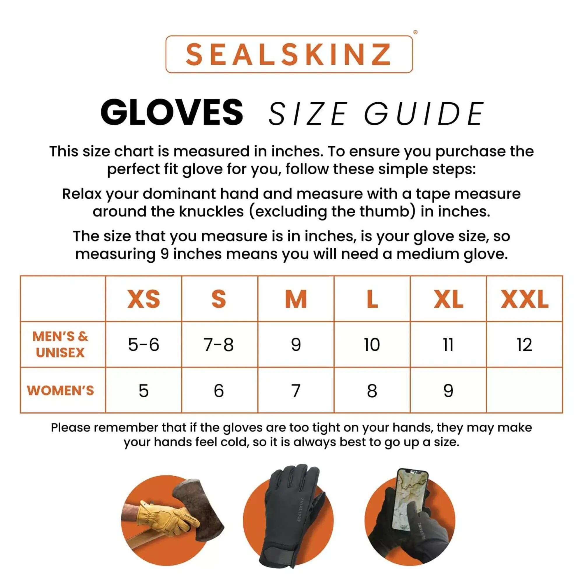 Sealskinz - Guanti Invernali da Uomo per Massima Calore e Protezione 5/5