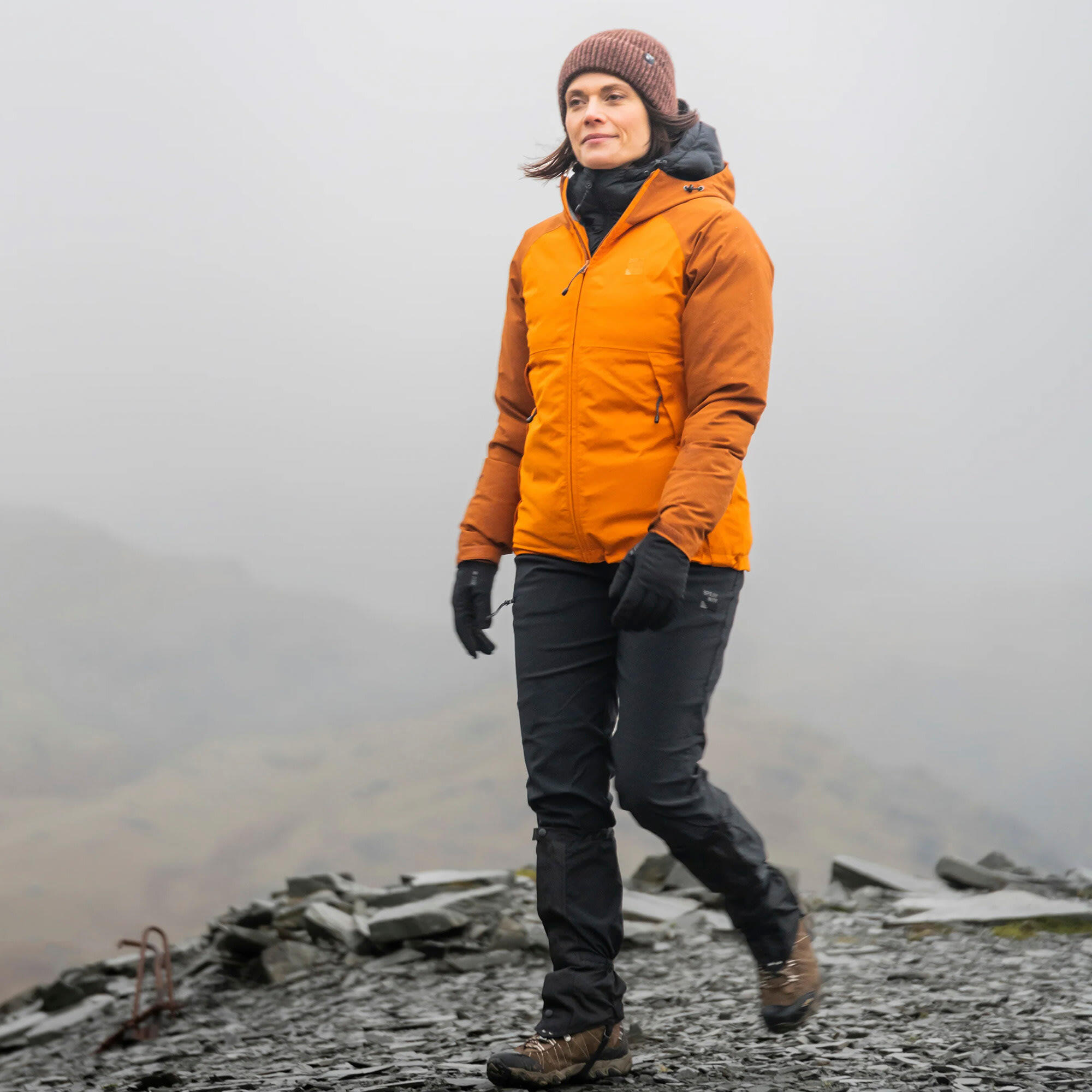 Trekmates - Damskie wodoodporne rękawice Softshell DRY Protect 5/7