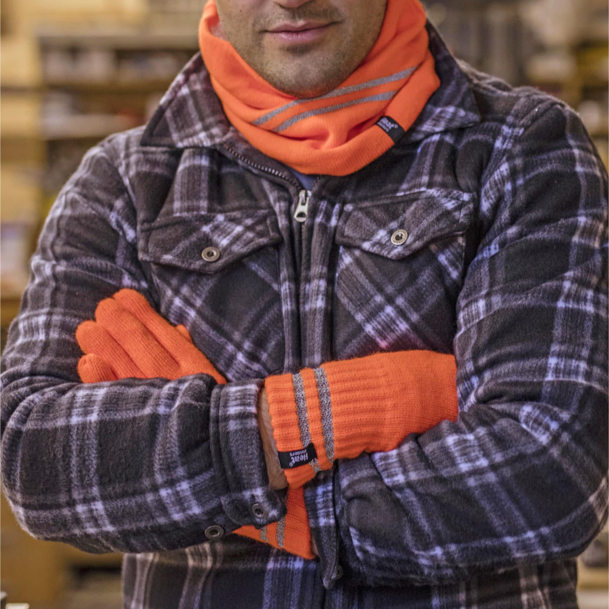 Heat Holders - Homme 1 Paire Gants de Travail Hiver 5/6