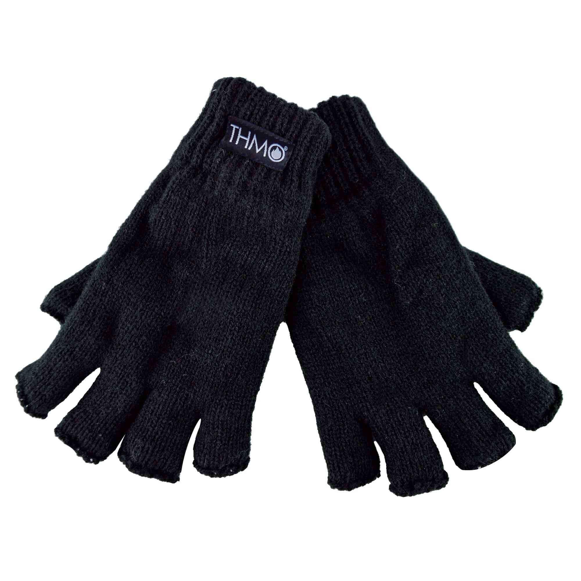 THMO - Enfants Gants Sans Doigts avec Thinsulate Polaire | Chaud Thermique Gants 4/5