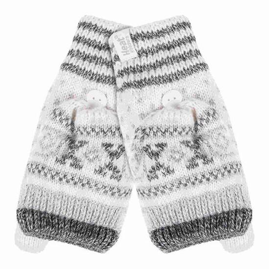 Heat Holders - Femme Hiver Chauds Polaire Elegant Gants Sans Doigts