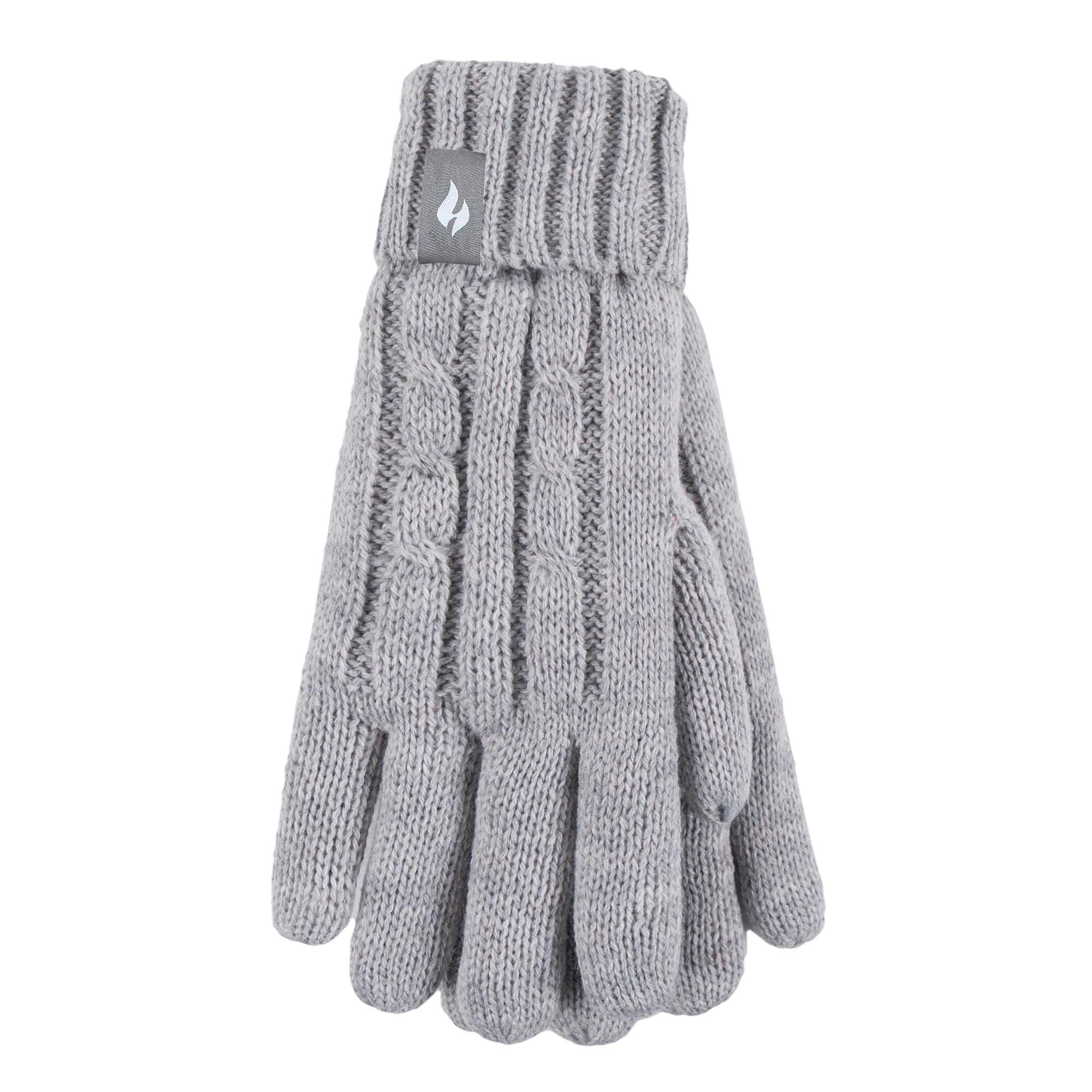 Heat Holders - Set cappello e guanti Pompon per ragazze accessori invernali. 4/4