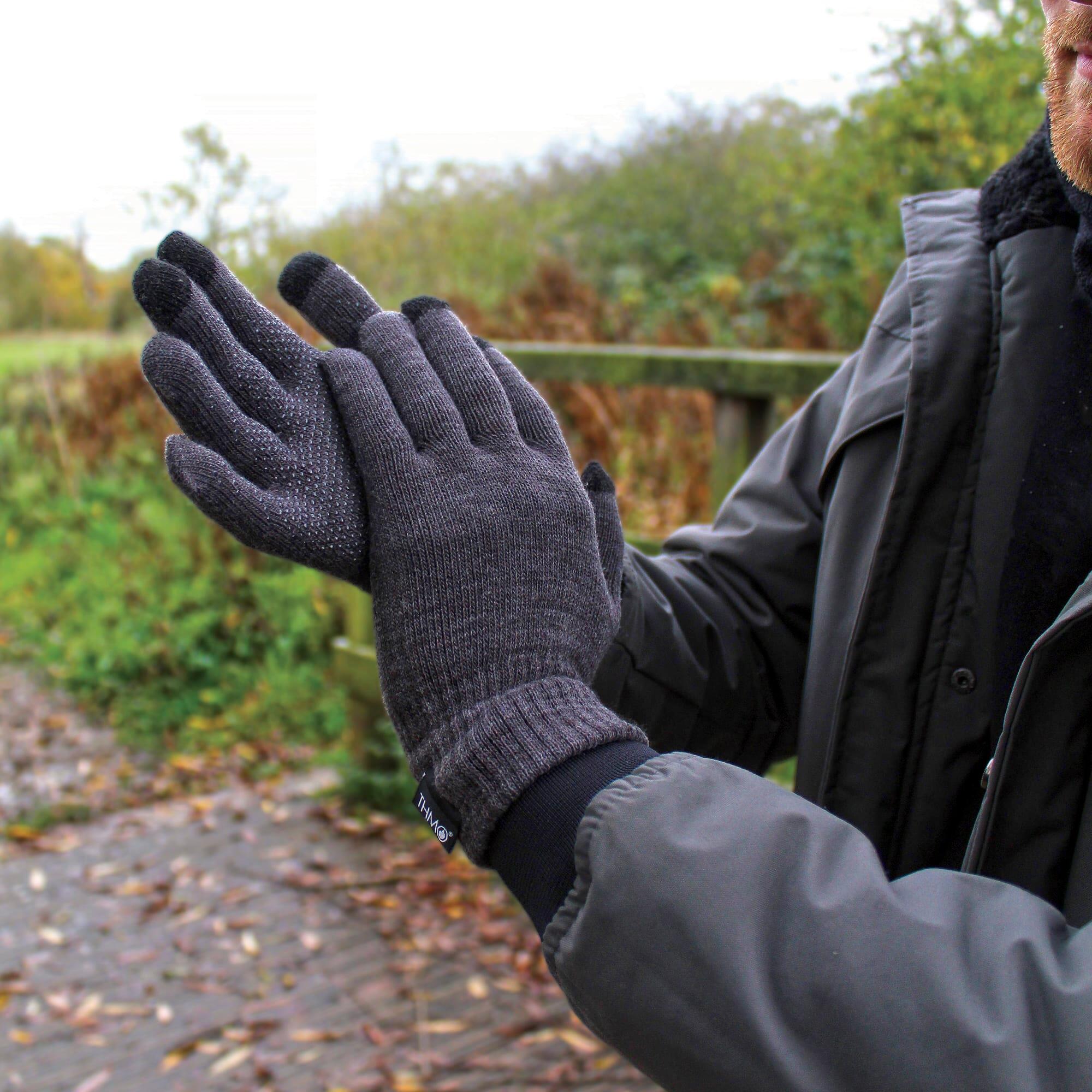 Gants pour écran tactile avec poignées pour hommes 4/5