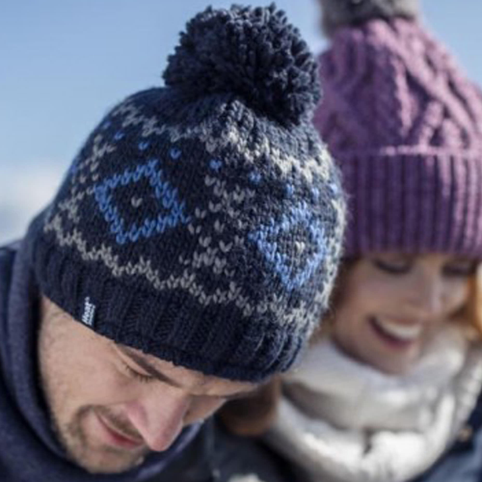 Heat Holders - Cappello Uomo Pompon Maglia a Trecce 3/6
