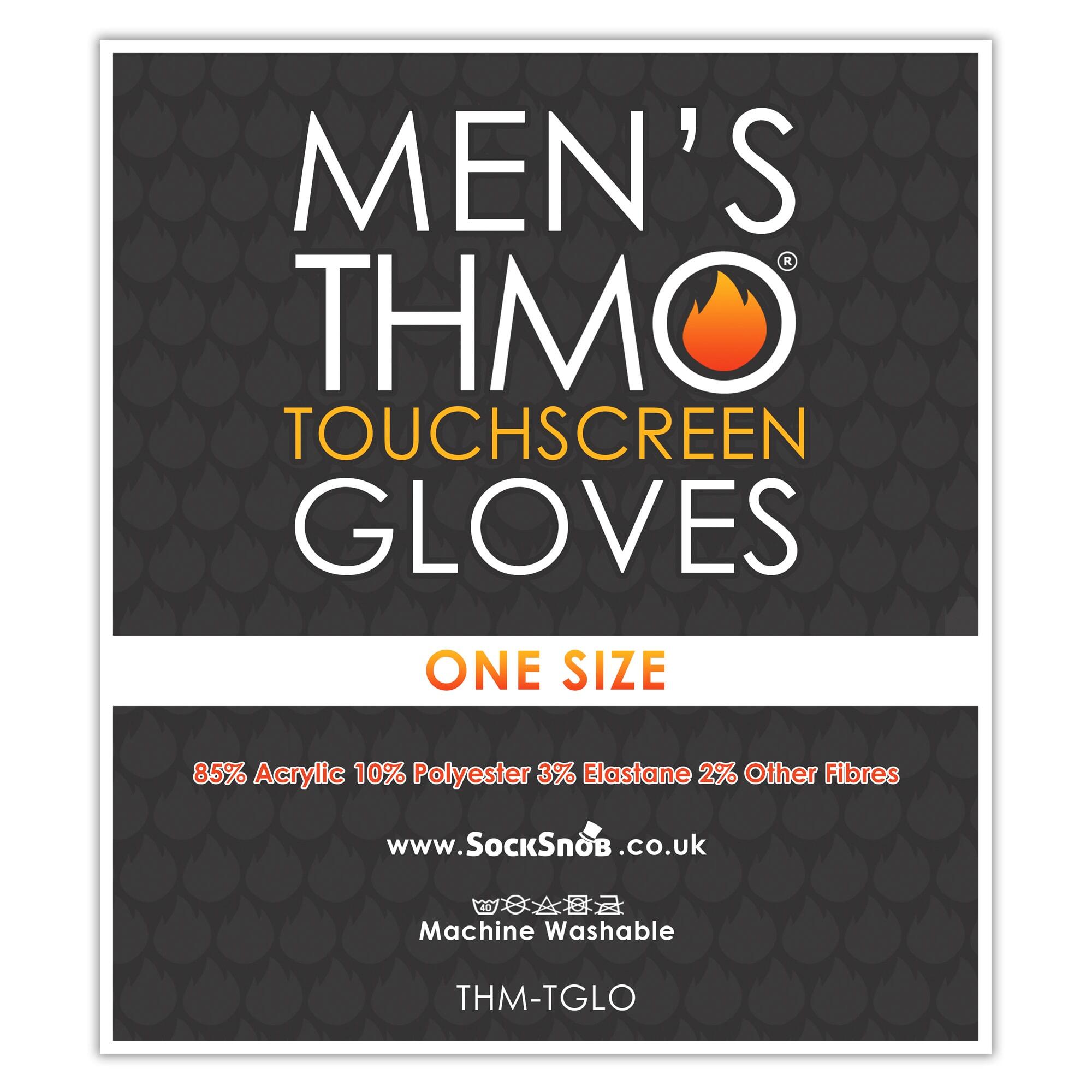 Gants pour écran tactile avec poignées pour hommes 2/5
