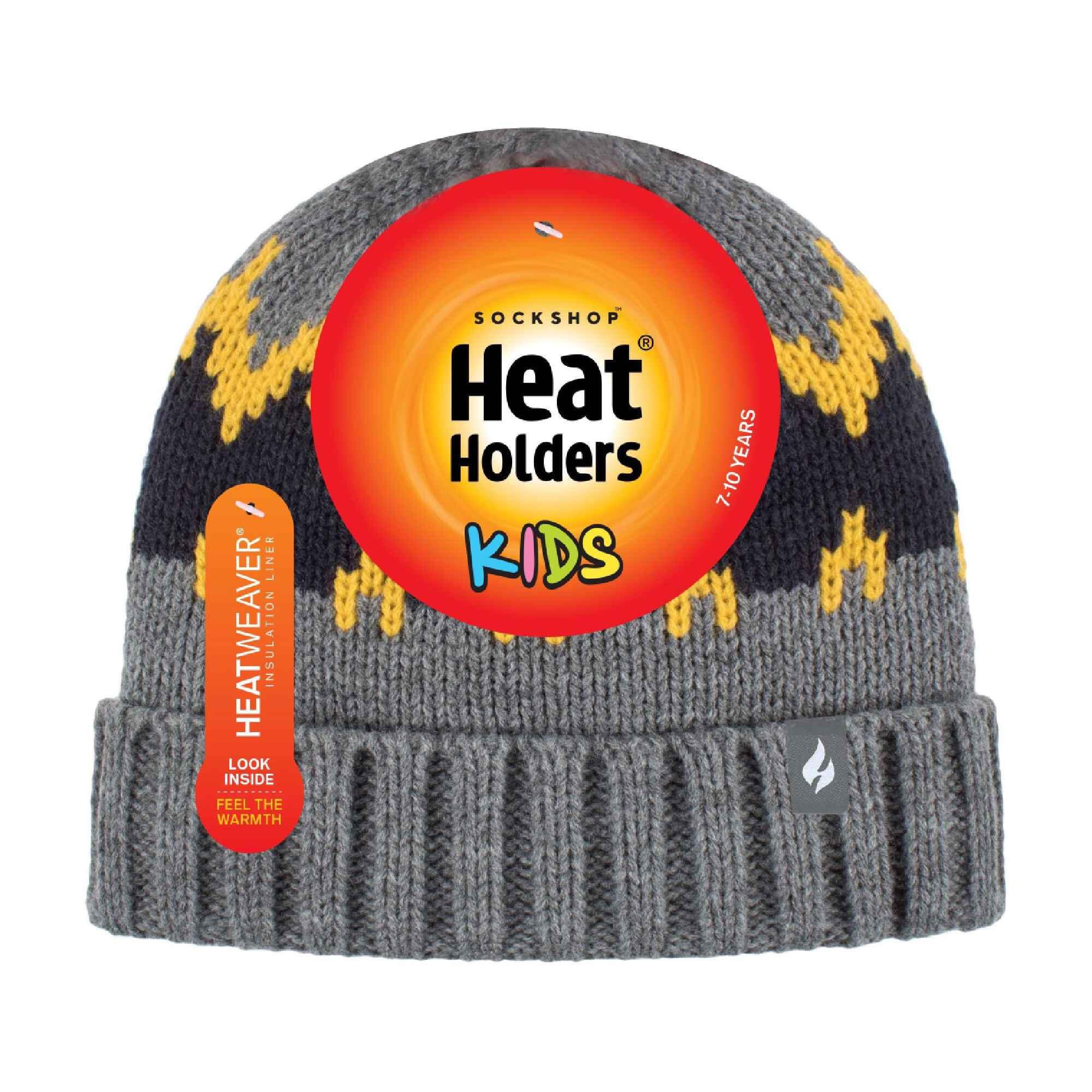 Heat Holders - Ragazzi Cappello cuffia con risvolto Maglia 2/4