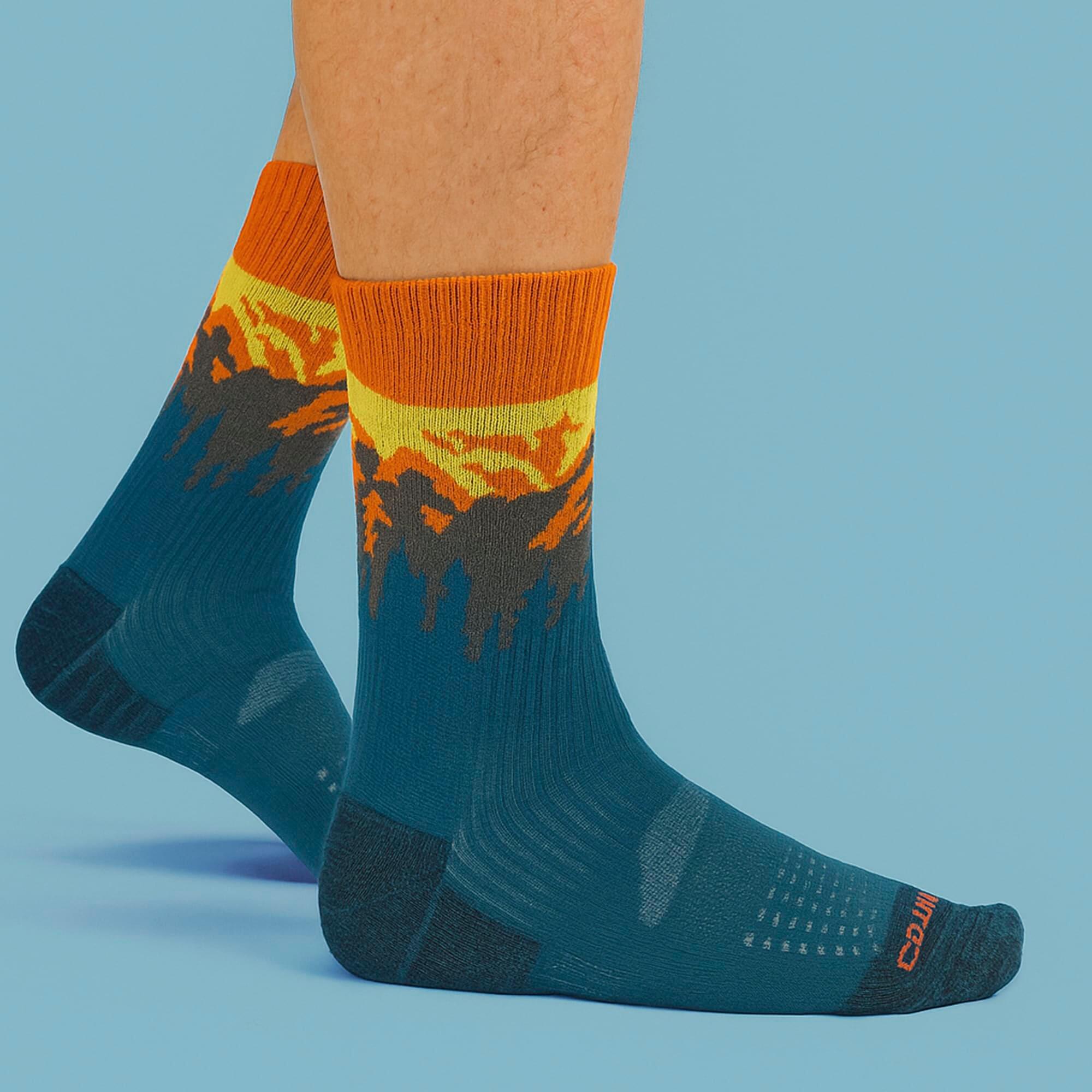Comodo - Calze Uomo Leggere in Lana Merino Traspiranti per Trekking 5/6