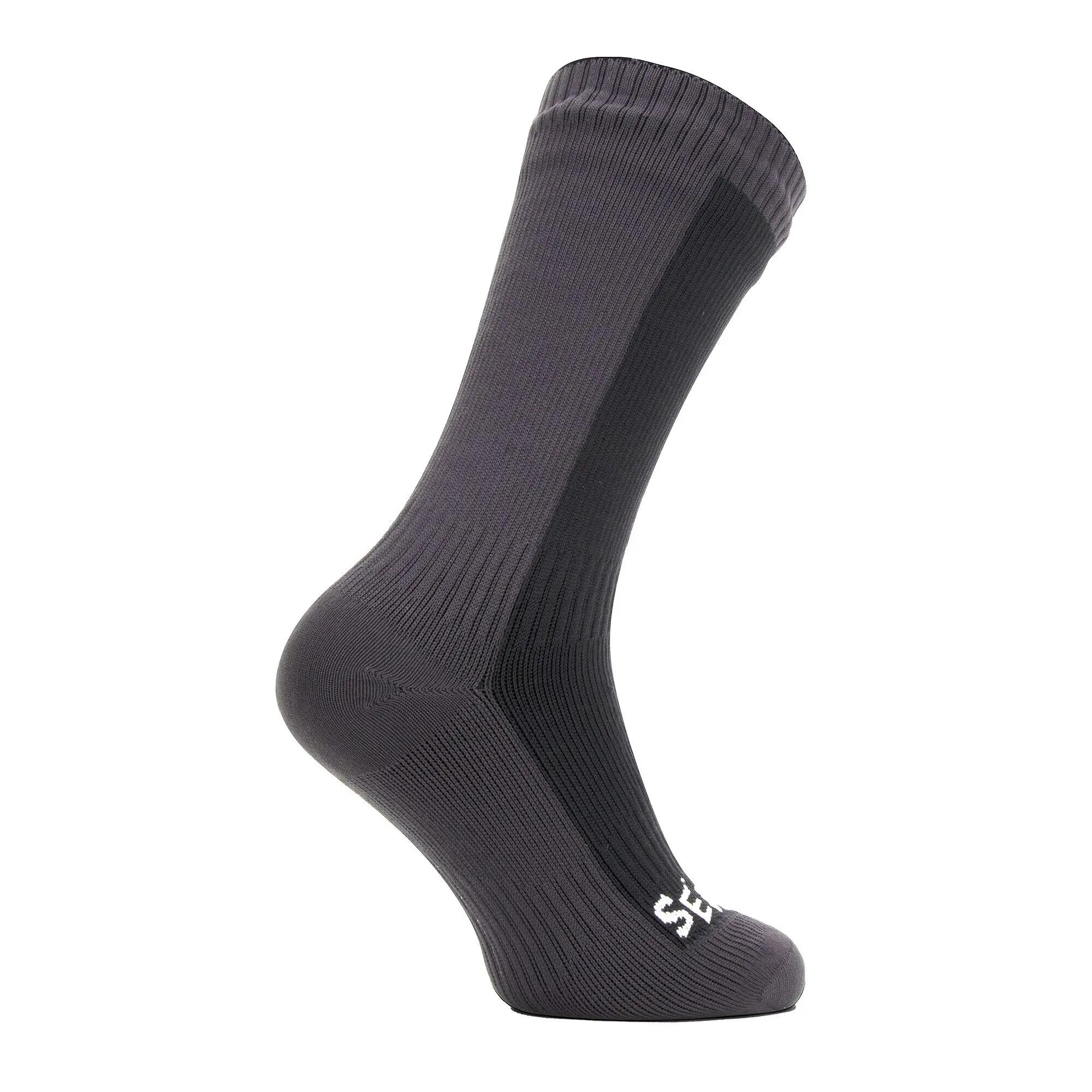 1 Packung Isolierte Wasserdichte Herren Mittelsocken Für Kaltes Wetter 3/4