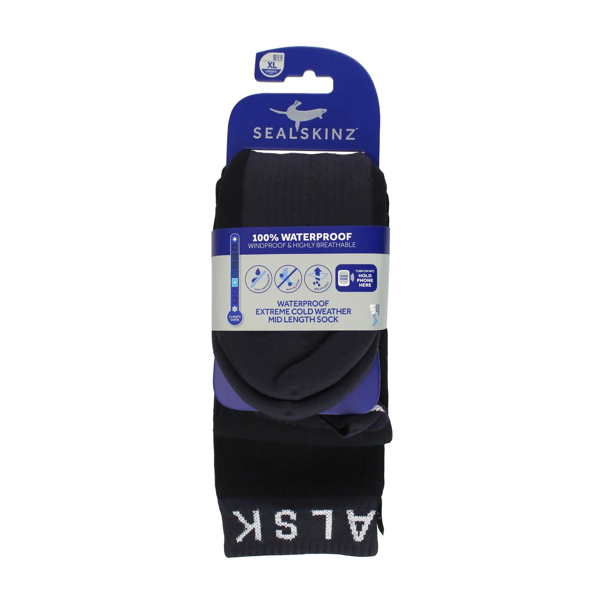 1 Packung Wasserdichte Herrensocken Für Extrem Kaltes Wetter 2/4