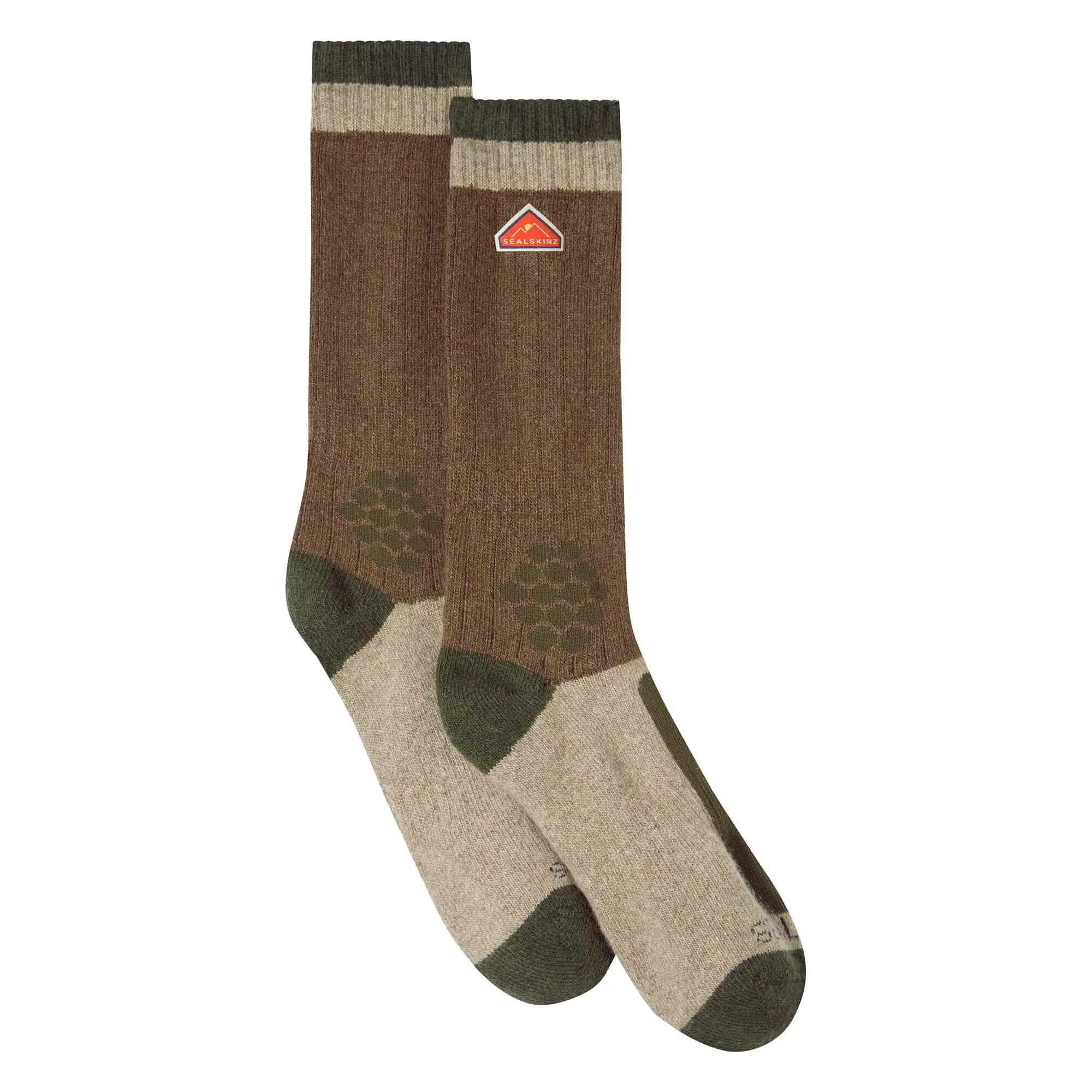 Recycled Wool Mid Colour Block Hiking Socks for Men and Women 3/5