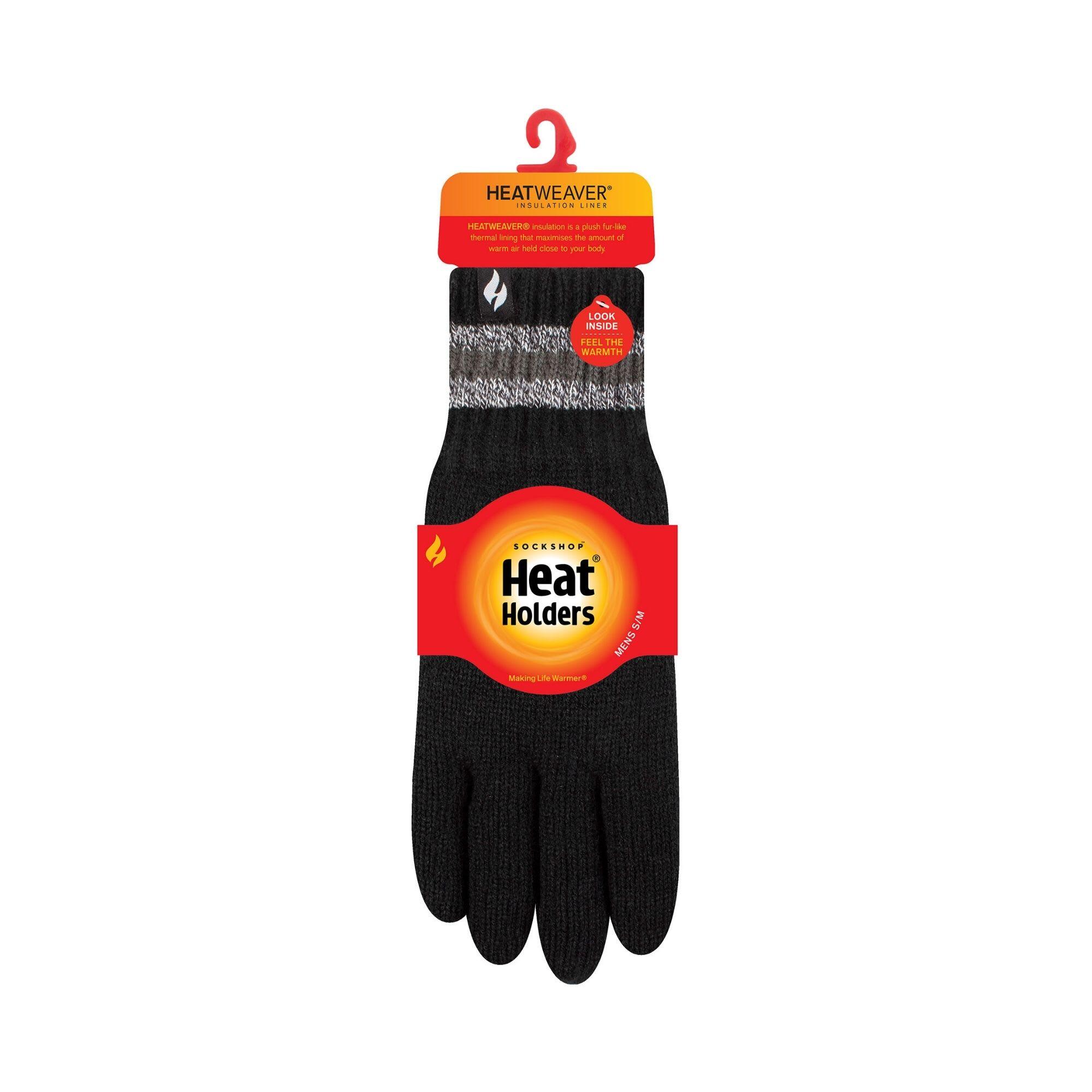 Mens Winter Warm Soft Fleece Lined Thermal Gloves 2/6