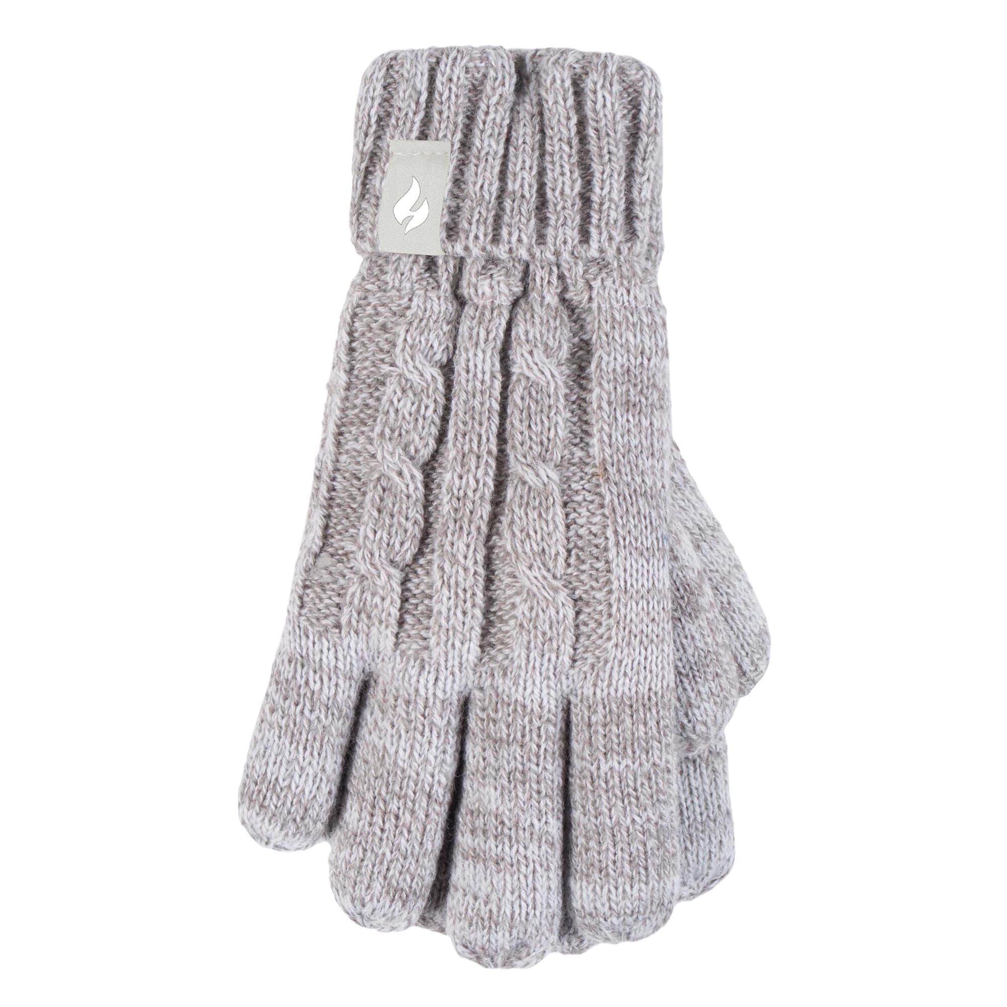 Heat Holders - Set cappello e guanti Pompon per ragazze accessori invernali. 4/4