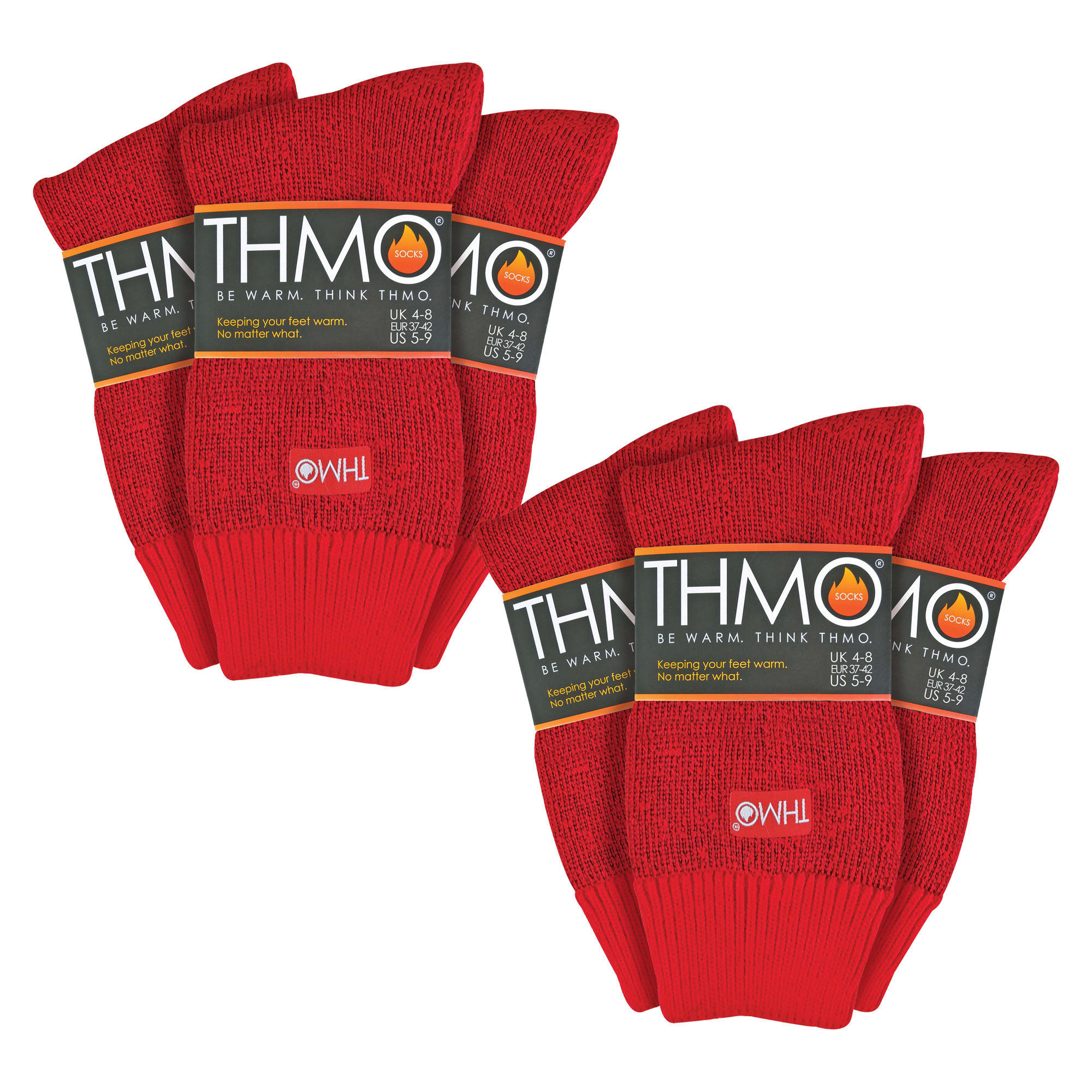 THMO - 6 Paar weiche atmungsaktive socken für Damen 2/6