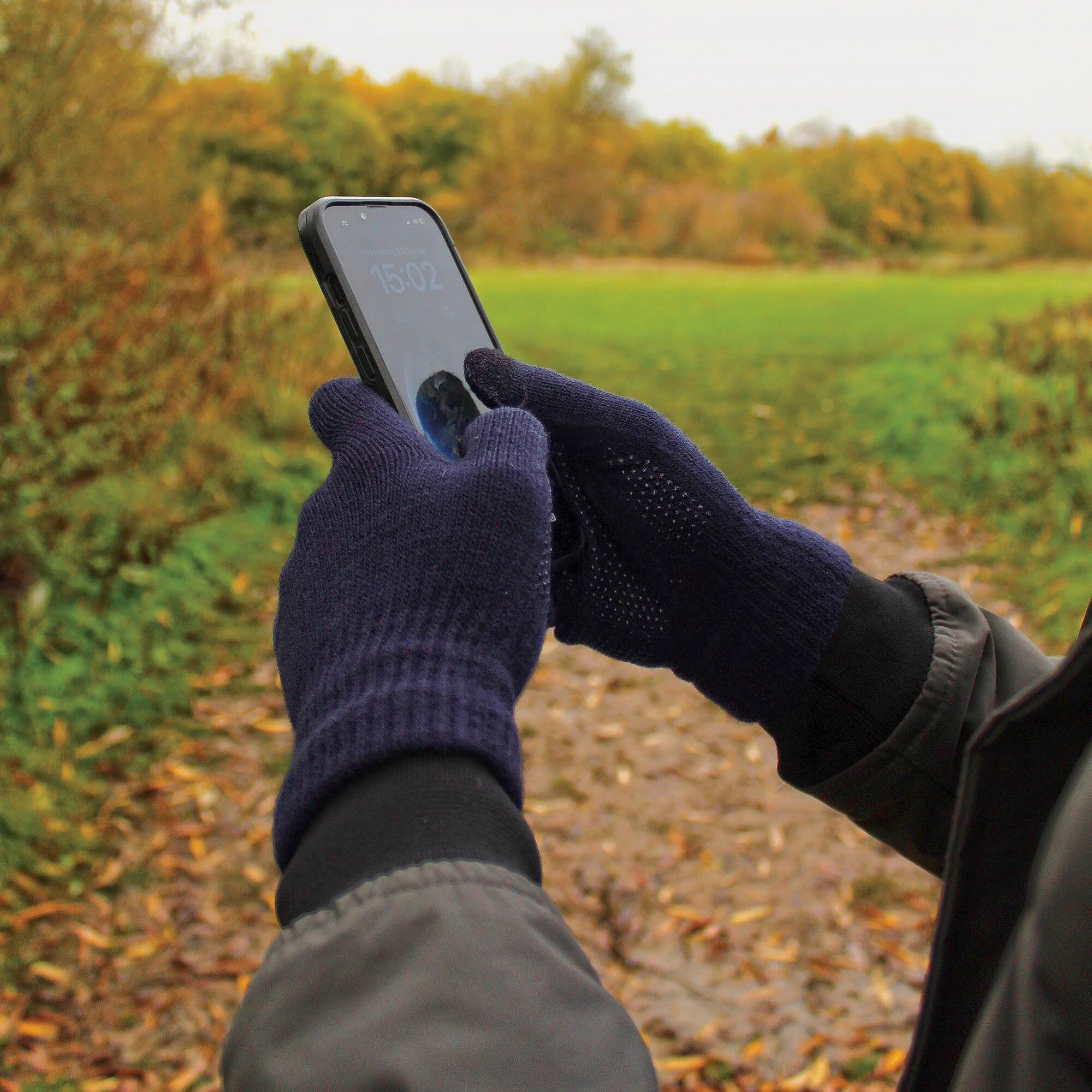 Gants pour écran tactile avec poignées pour hommes 4/5